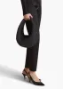 Medium Olivia Hobo in Black Raffia sold by KHAITE