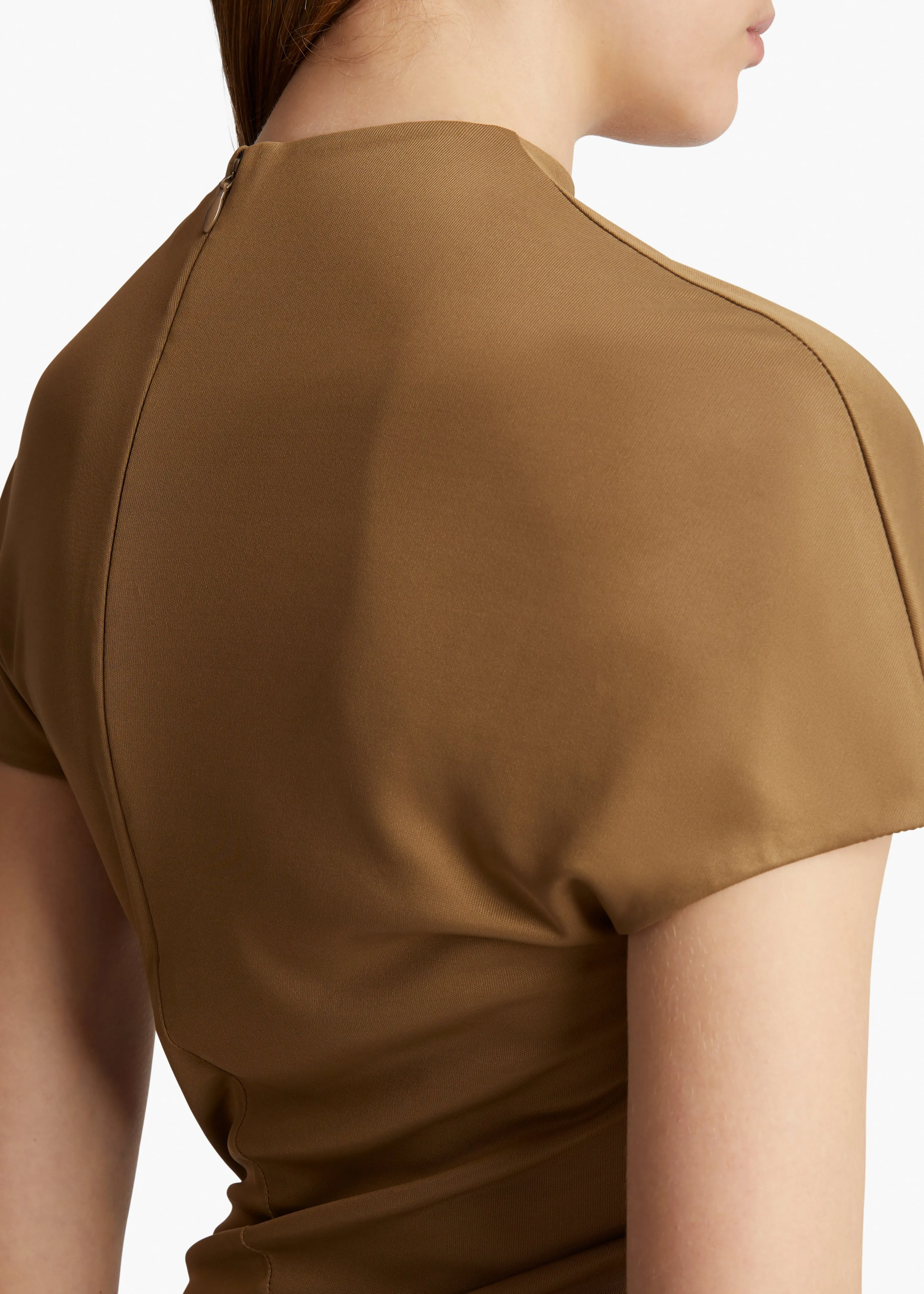 Yenza Dress in Toffee sold by KHAITE product image thumbnail 5
