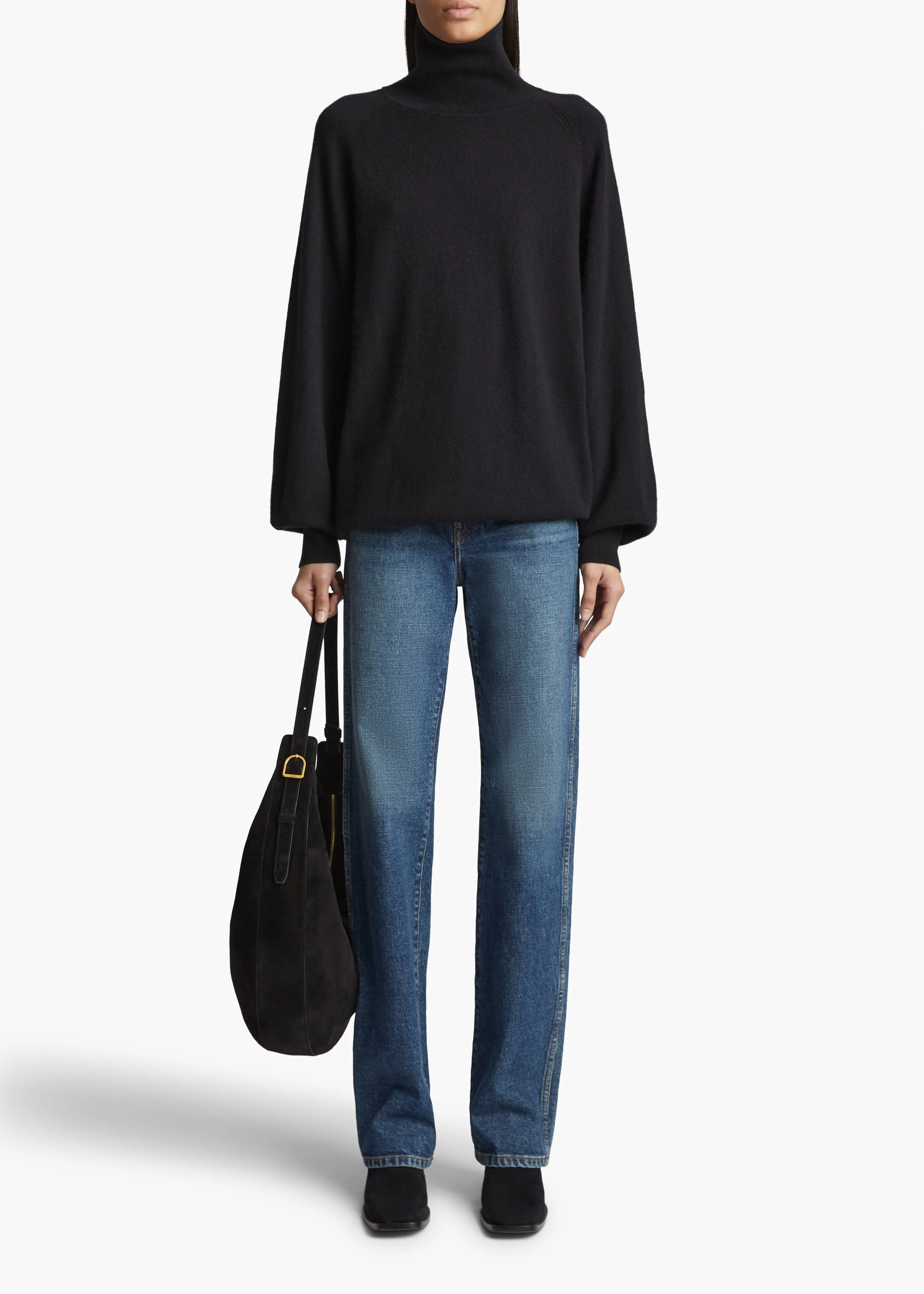 Percy Sweater in Storm sold by KHAITE product image thumbnail 2