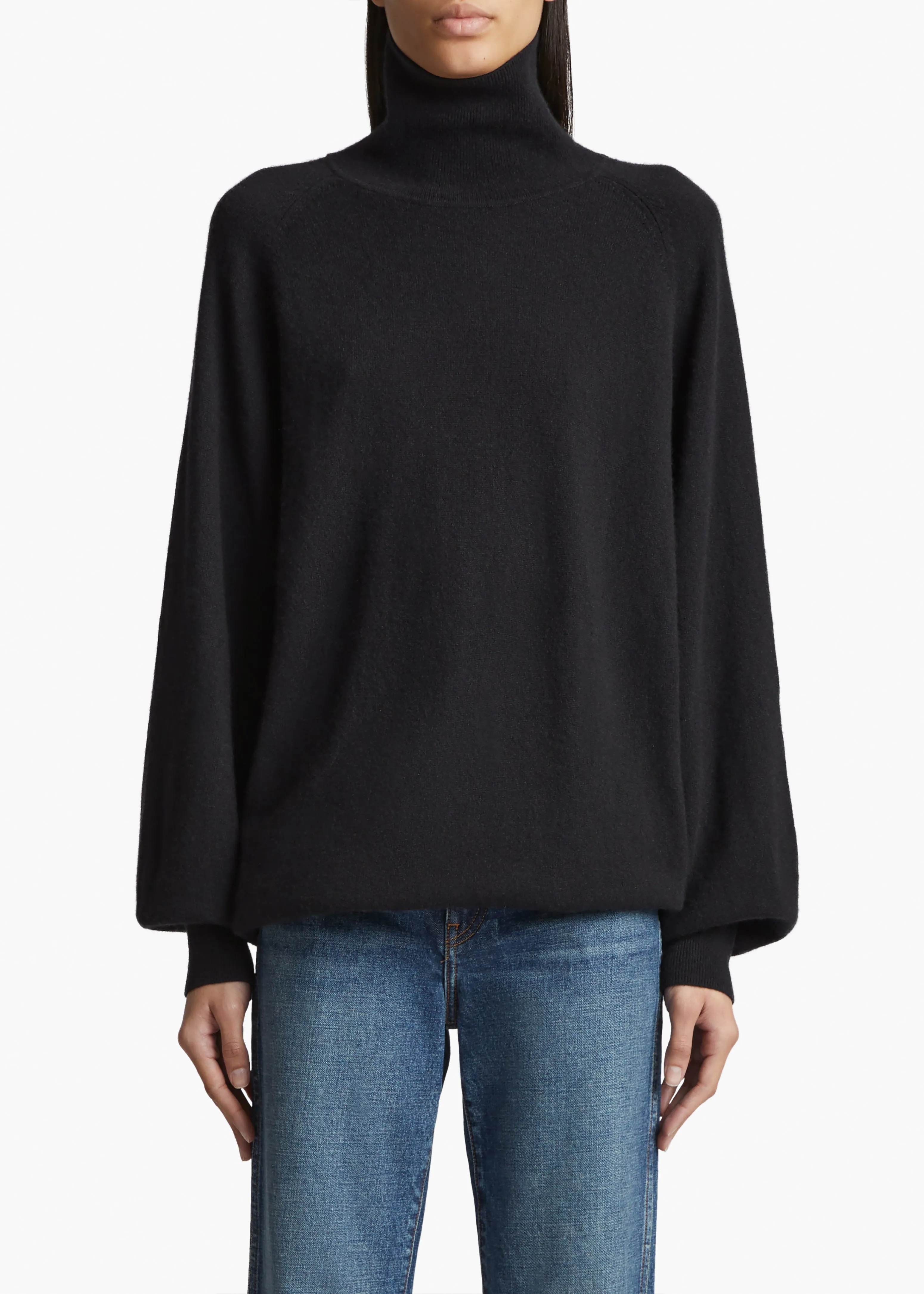 Percy Sweater in Storm sold by KHAITE product image thumbnail 3