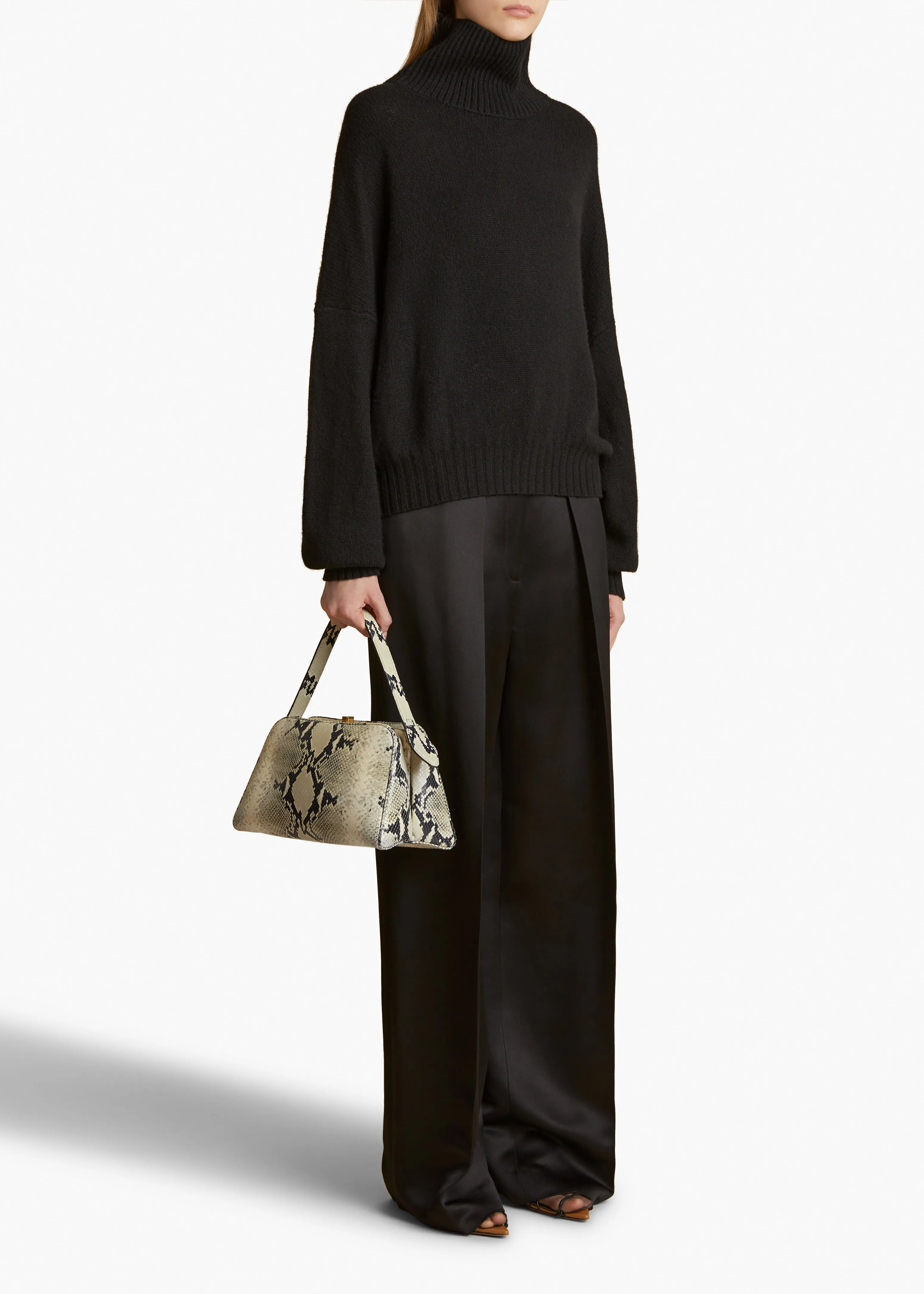 Morris Sweater in Black sold by KHAITE product image thumbnail 2