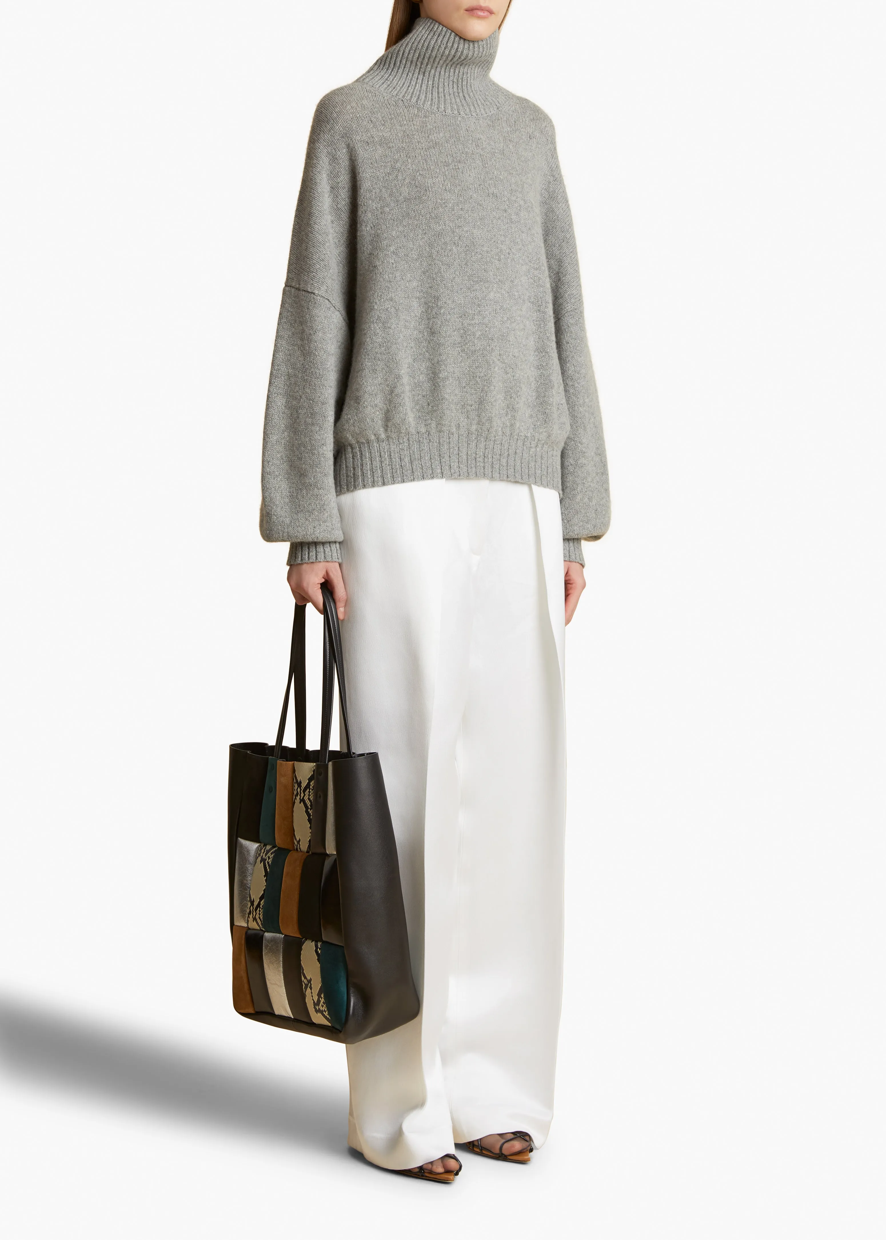 Morris Sweater in Granite sold by KHAITE product image thumbnail 2