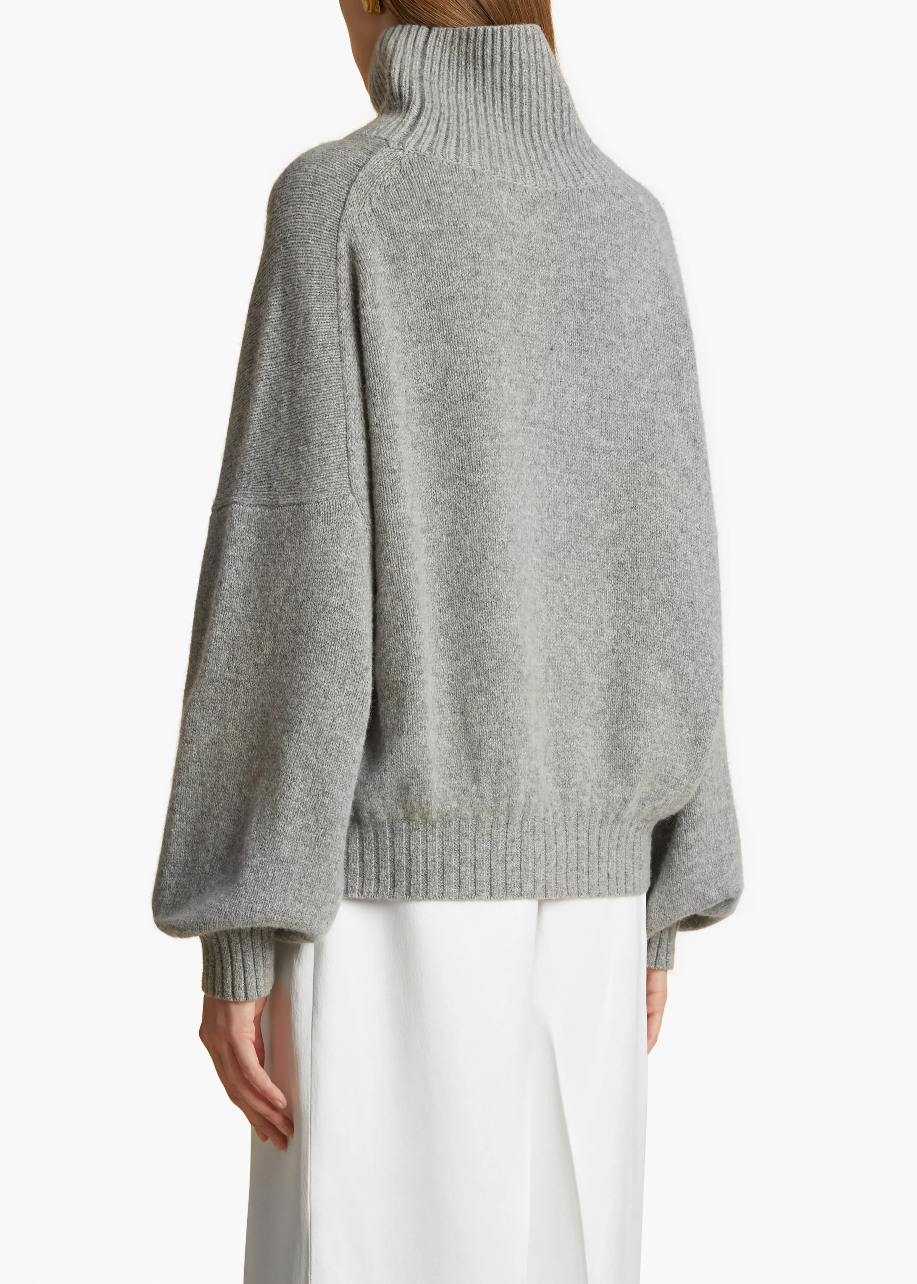 Morris Sweater in Granite sold by KHAITE product image thumbnail 4