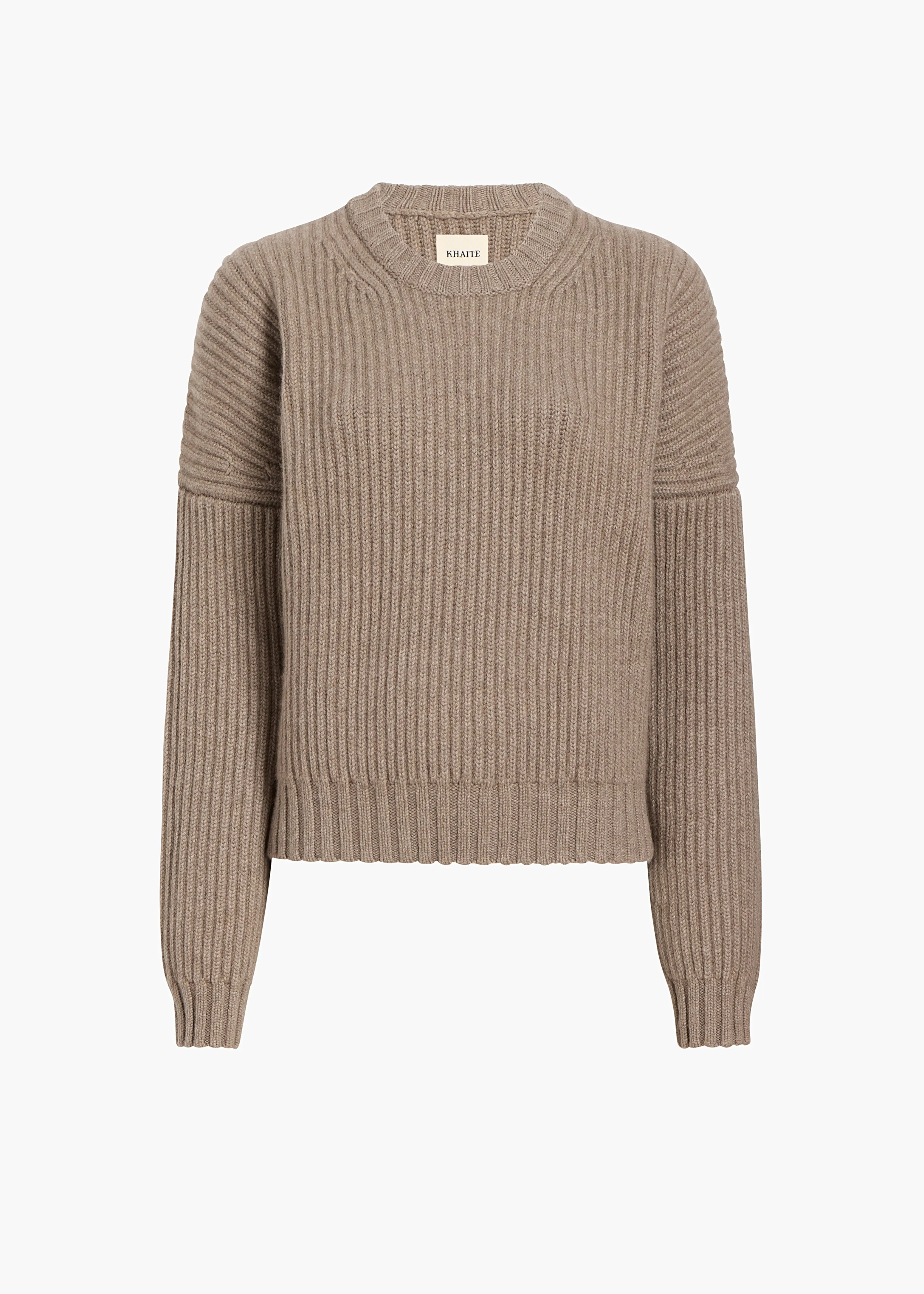 Manuela Sweater in Barley sold by KHAITE