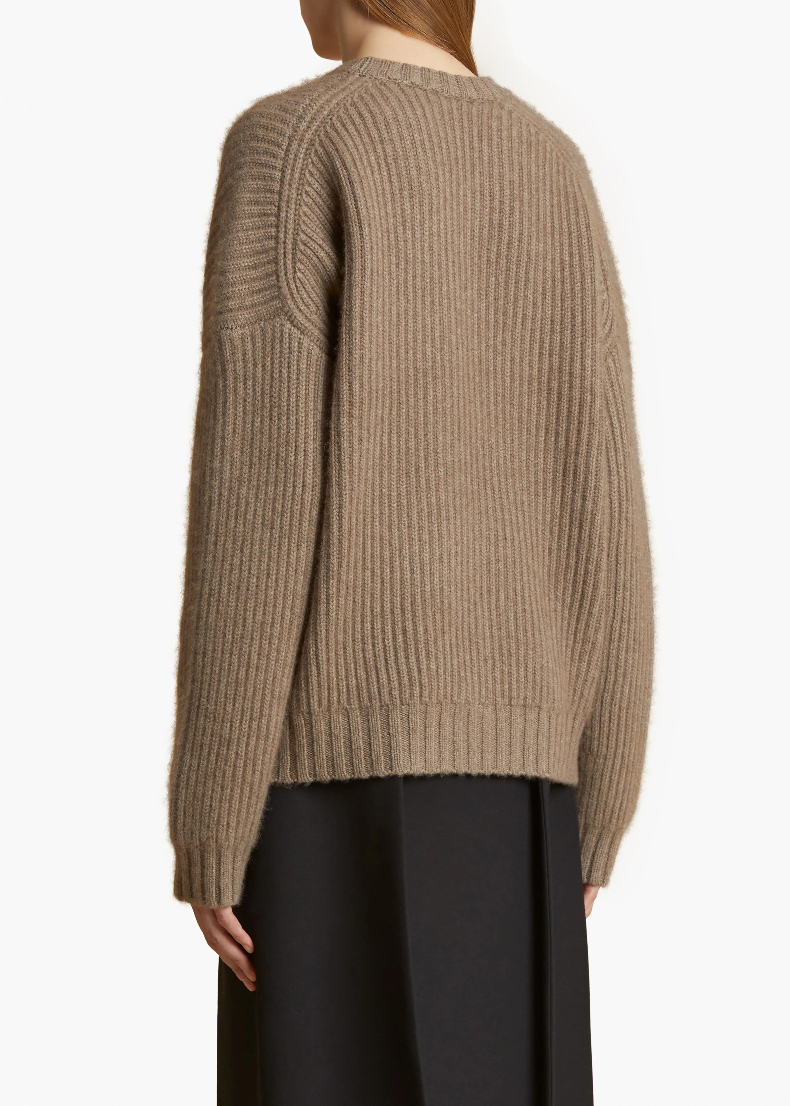 Manuela Sweater in Barley sold by KHAITE product image thumbnail 4