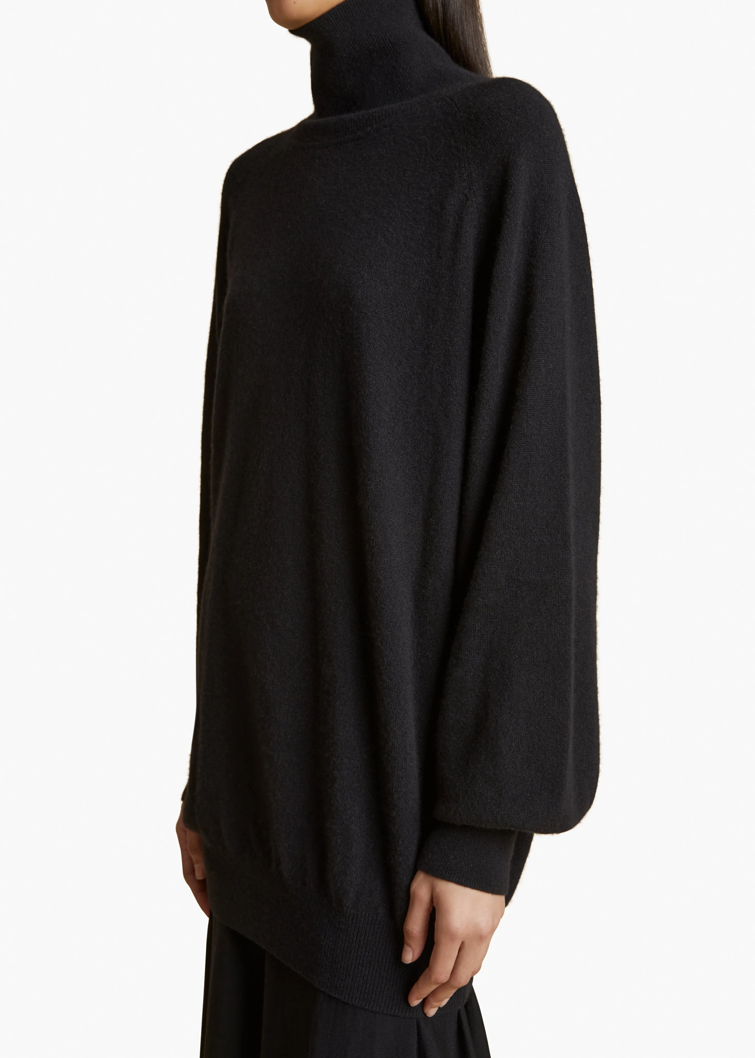 Percy Sweater in Black sold by KHAITE product image thumbnail 5