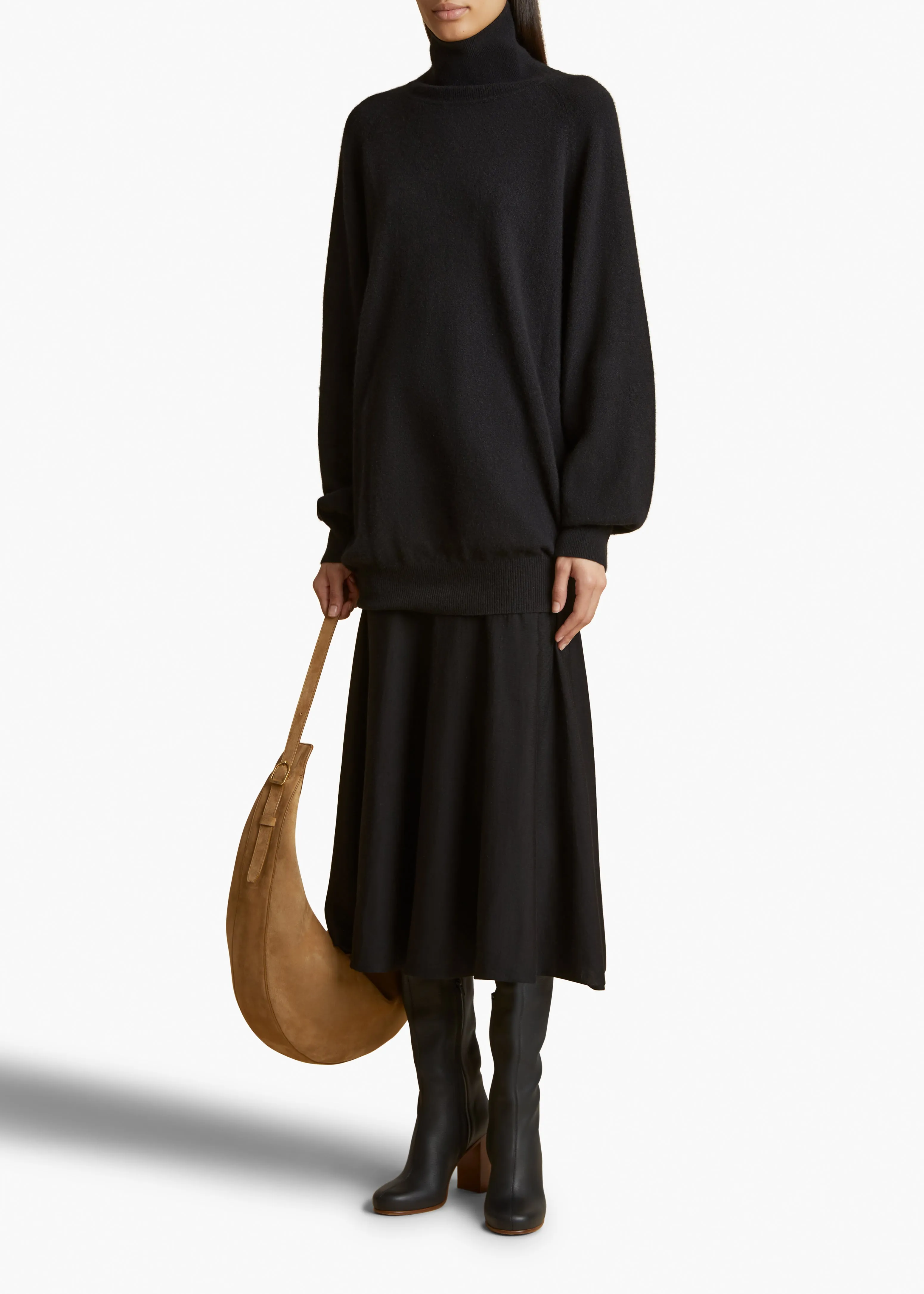 Percy Sweater in Black sold by KHAITE product image thumbnail 2