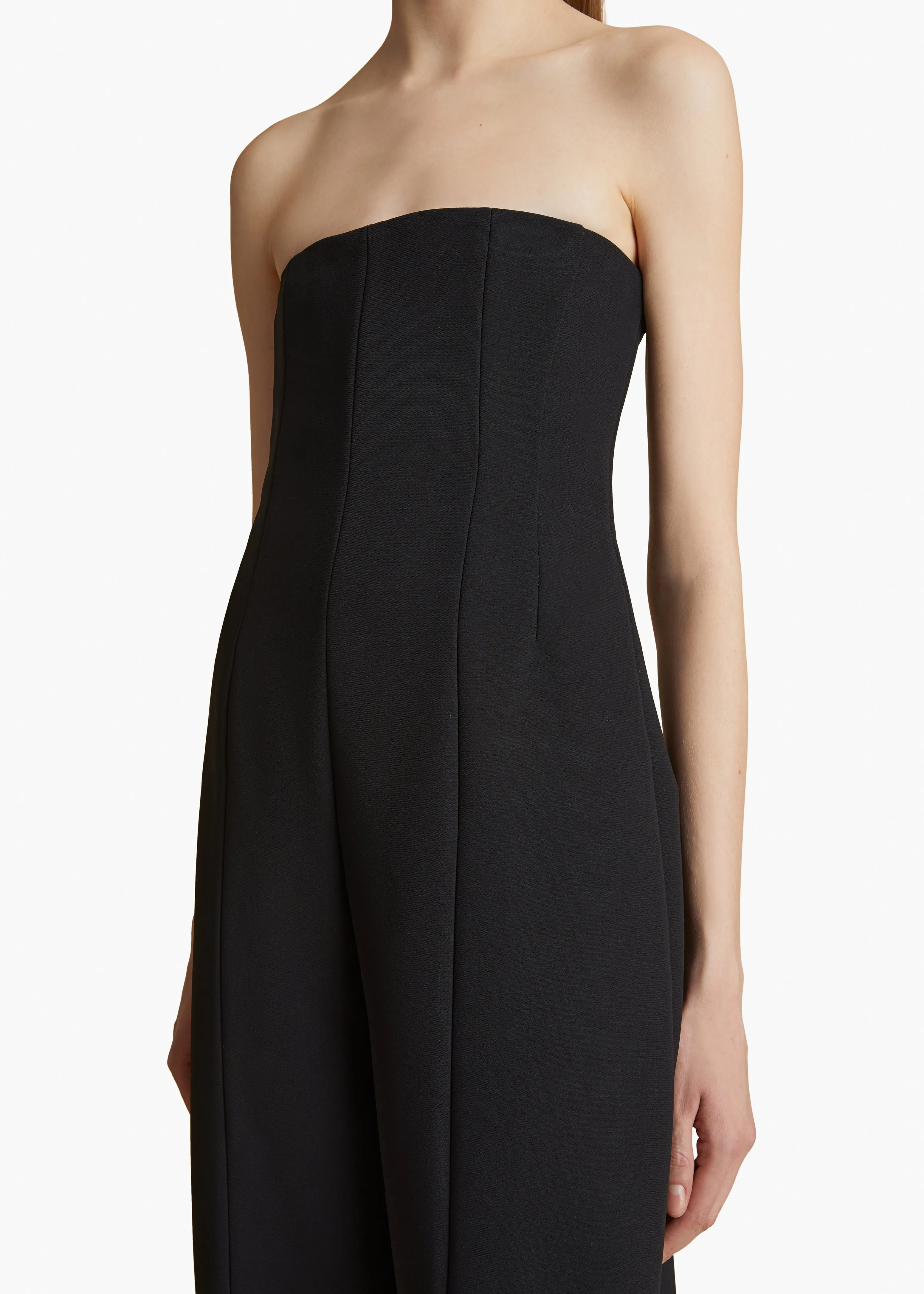 Lennex Jumpsuit in Black sold by KHAITE product image thumbnail 5