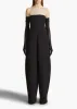 Lennex Jumpsuit in Black sold by KHAITE