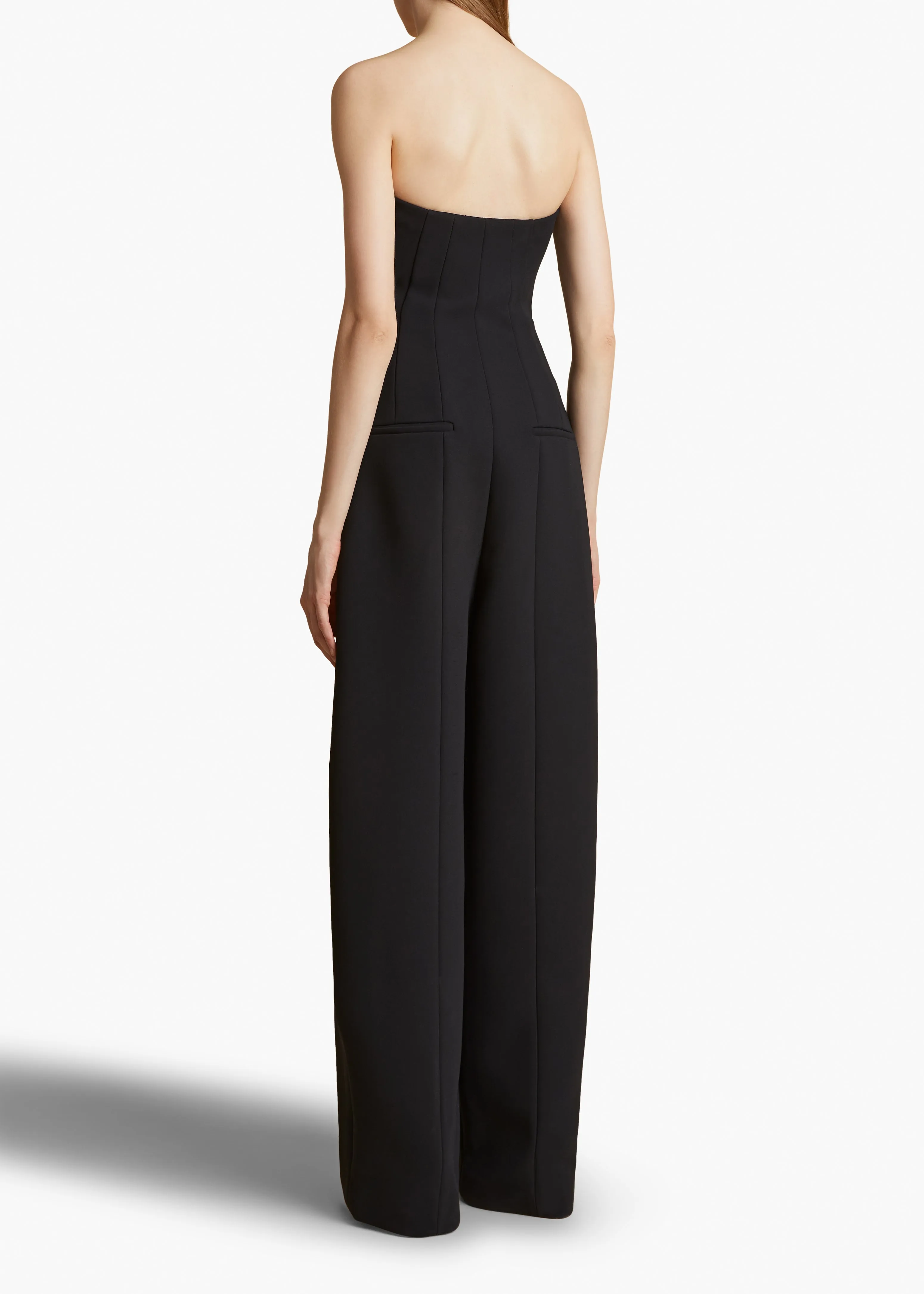 Lennex Jumpsuit in Black sold by KHAITE product image thumbnail 4