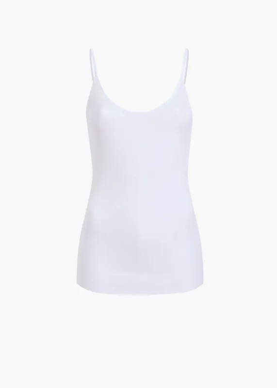 Selee Top in White sold by KHAITE