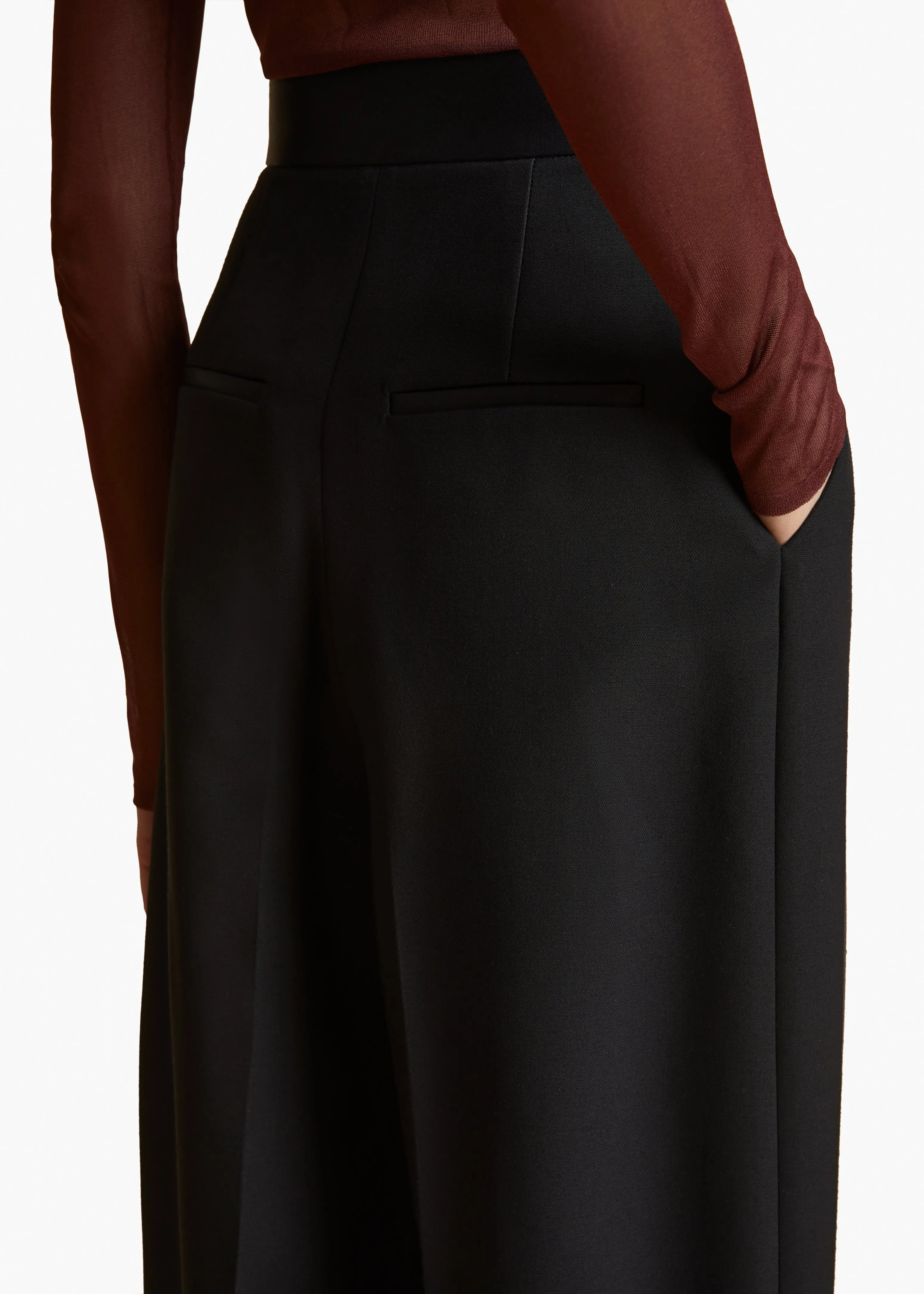 Marnie Pant in Black sold by KHAITE product image thumbnail 5