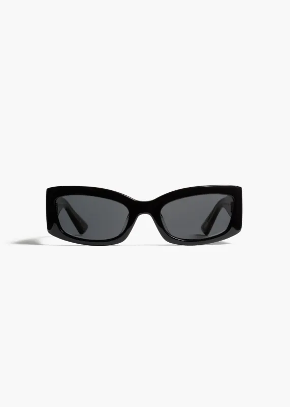 KHAITE x Oliver Peoples 1993C in Black and Grey sold by KHAITE
