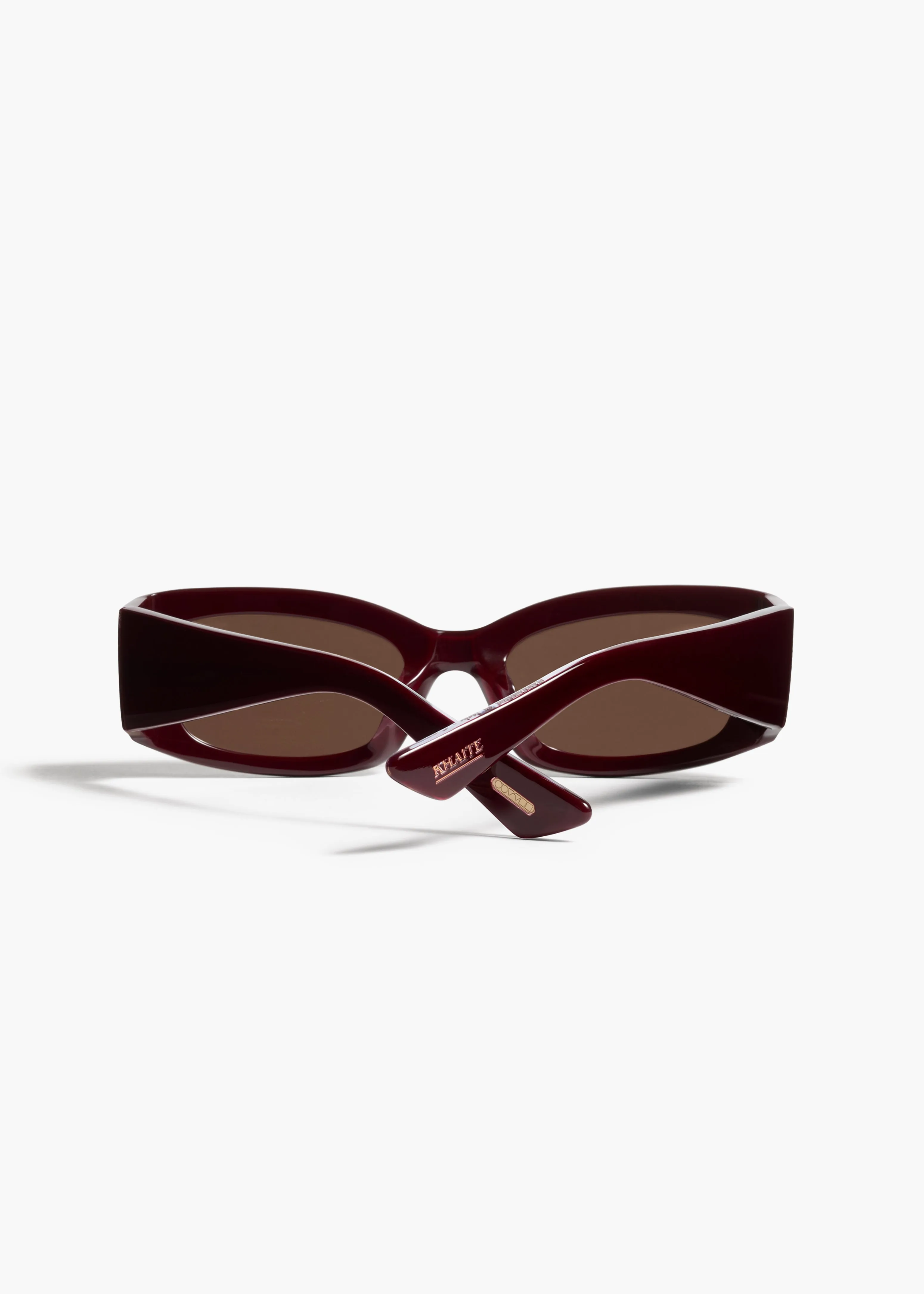 KHAITE x Oliver Peoples 1993C in Burgundy and Brown sold by KHAITE product image thumbnail 3