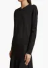Senta Top in Black sold by KHAITE