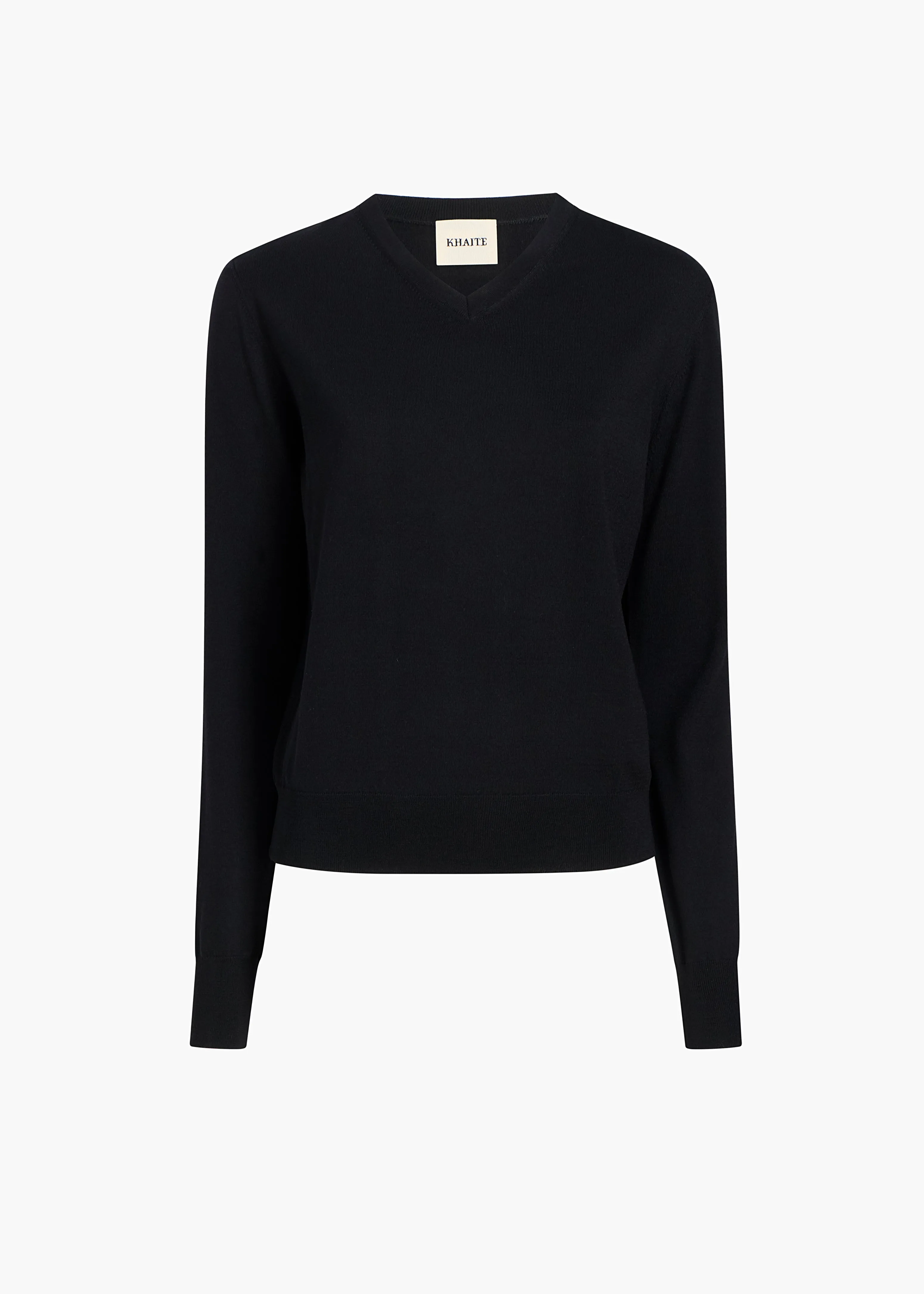 Senta Top in Black sold by KHAITE