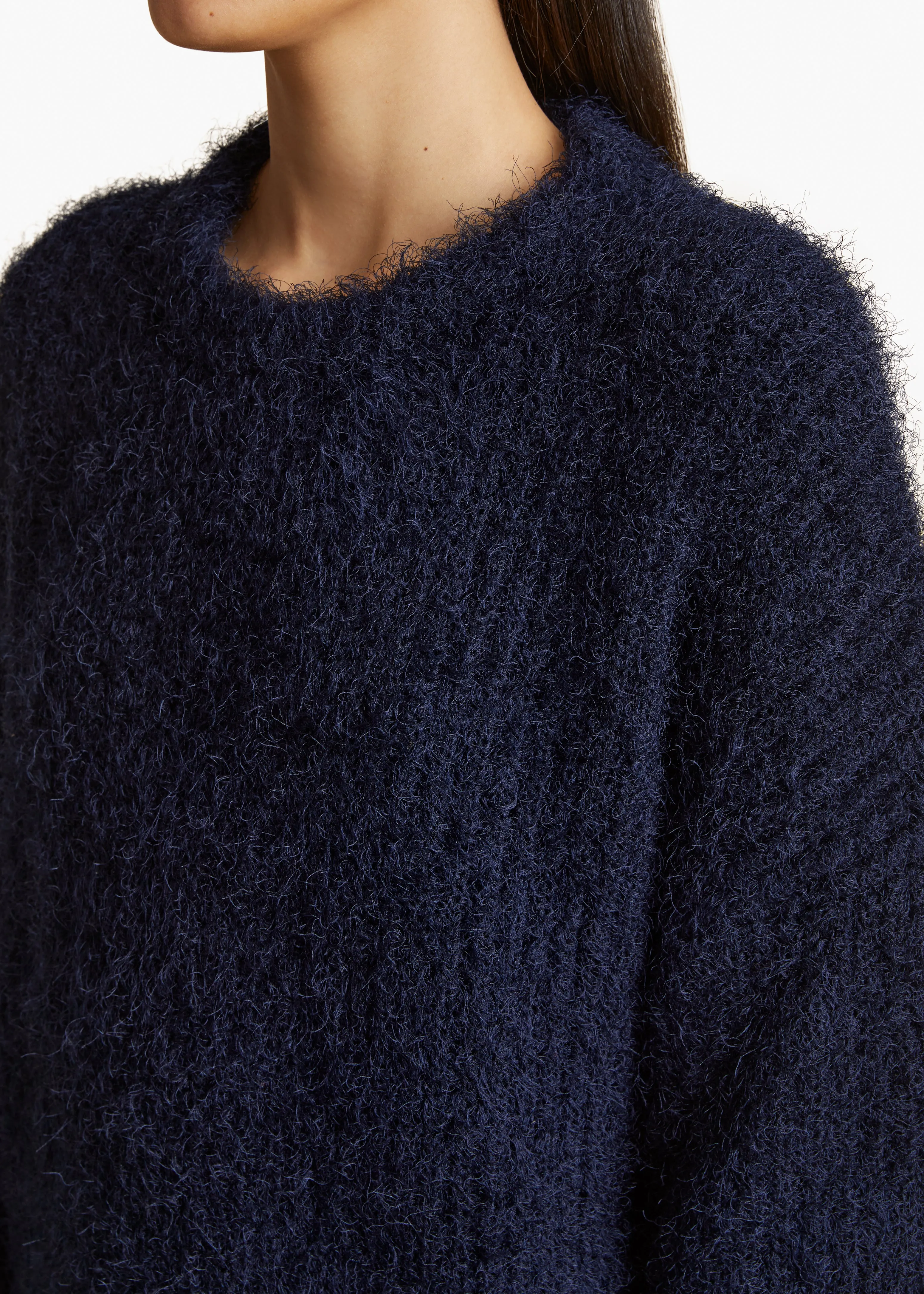 Manuela Sweater in Navy sold by KHAITE product image thumbnail 5