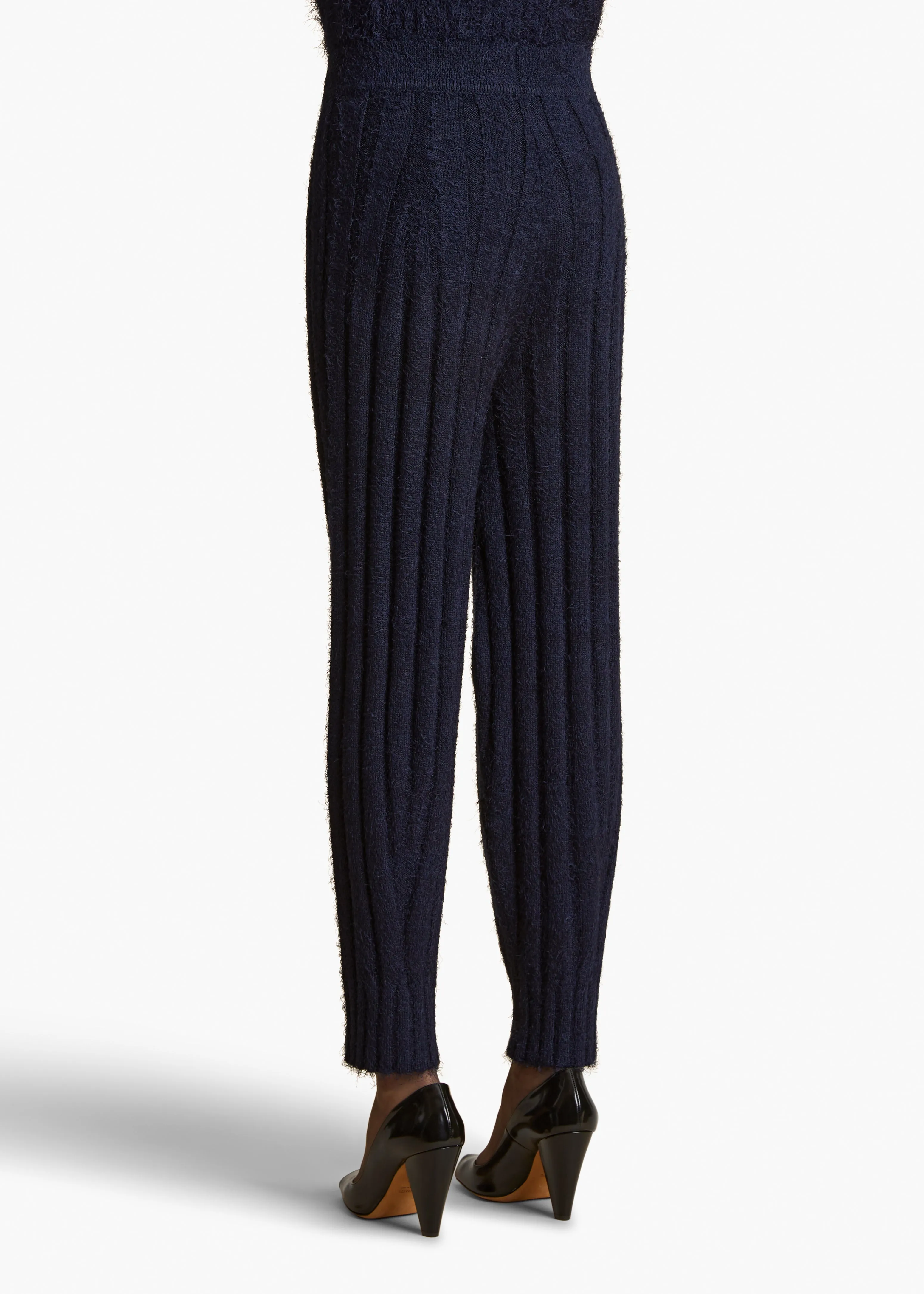 Gabriele Pant in Navy sold by KHAITE product image thumbnail 4