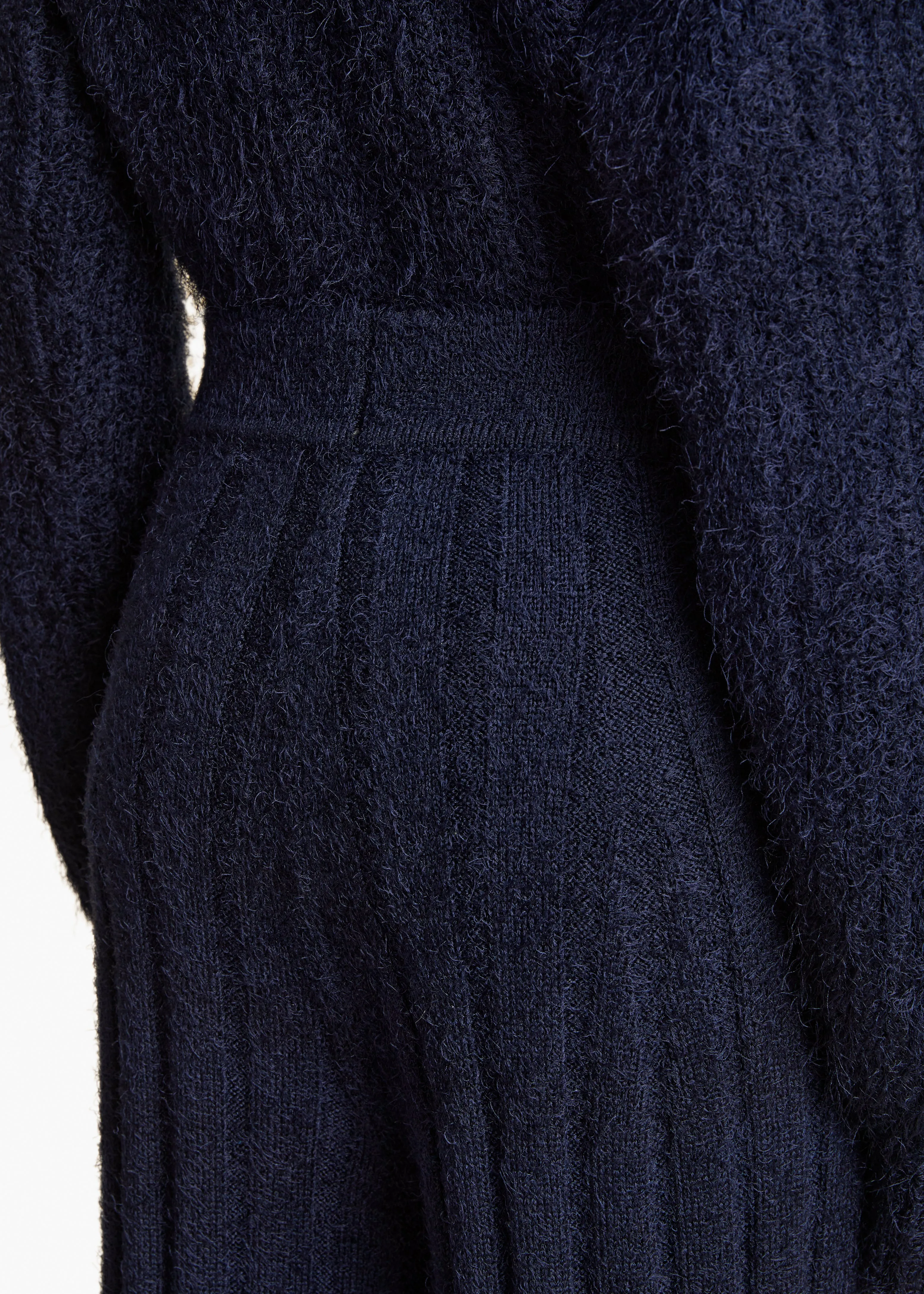 Gabriele Pant in Navy sold by KHAITE product image thumbnail 5