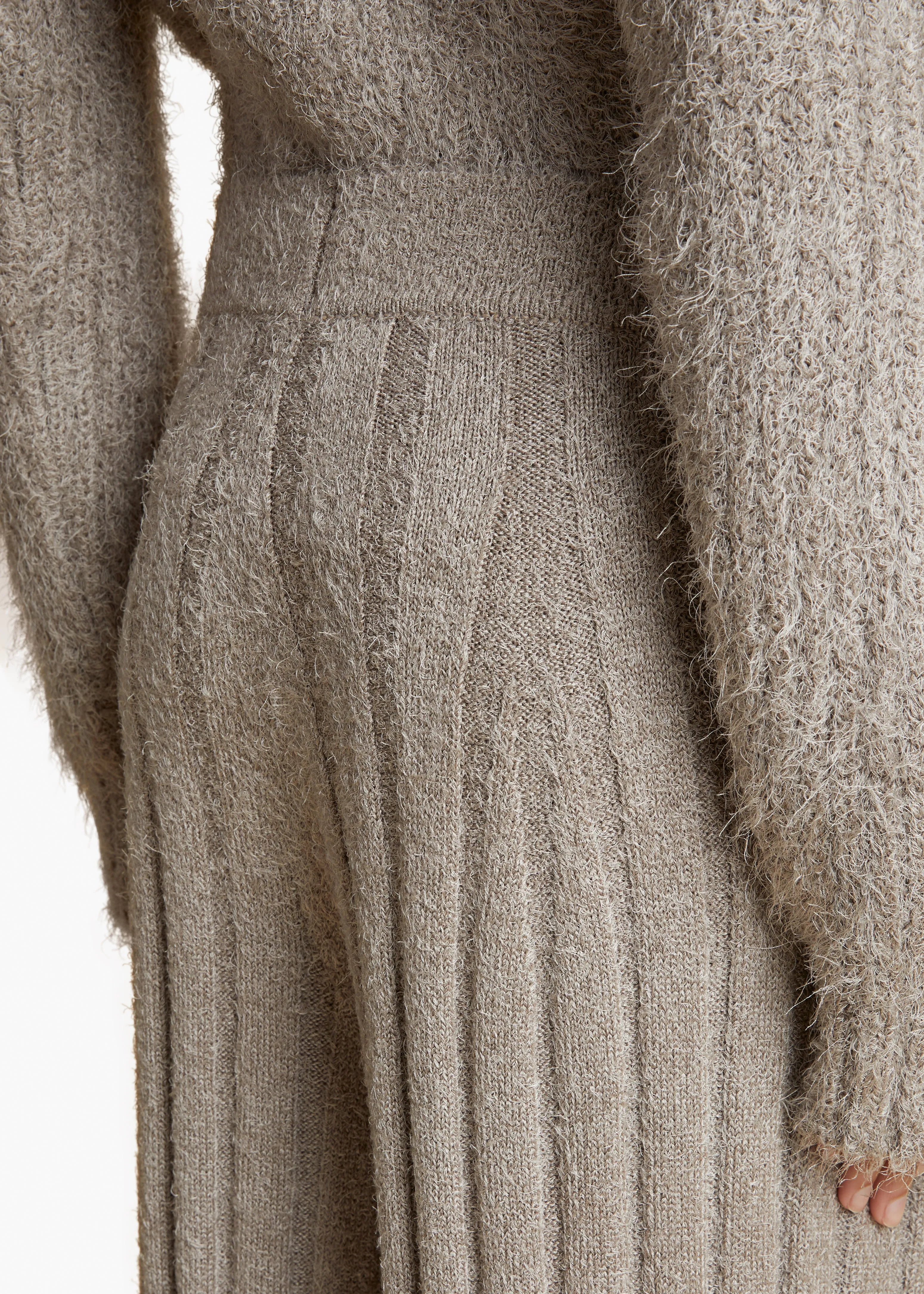 Gabriele Pant in Light Taupe sold by KHAITE product image thumbnail 5