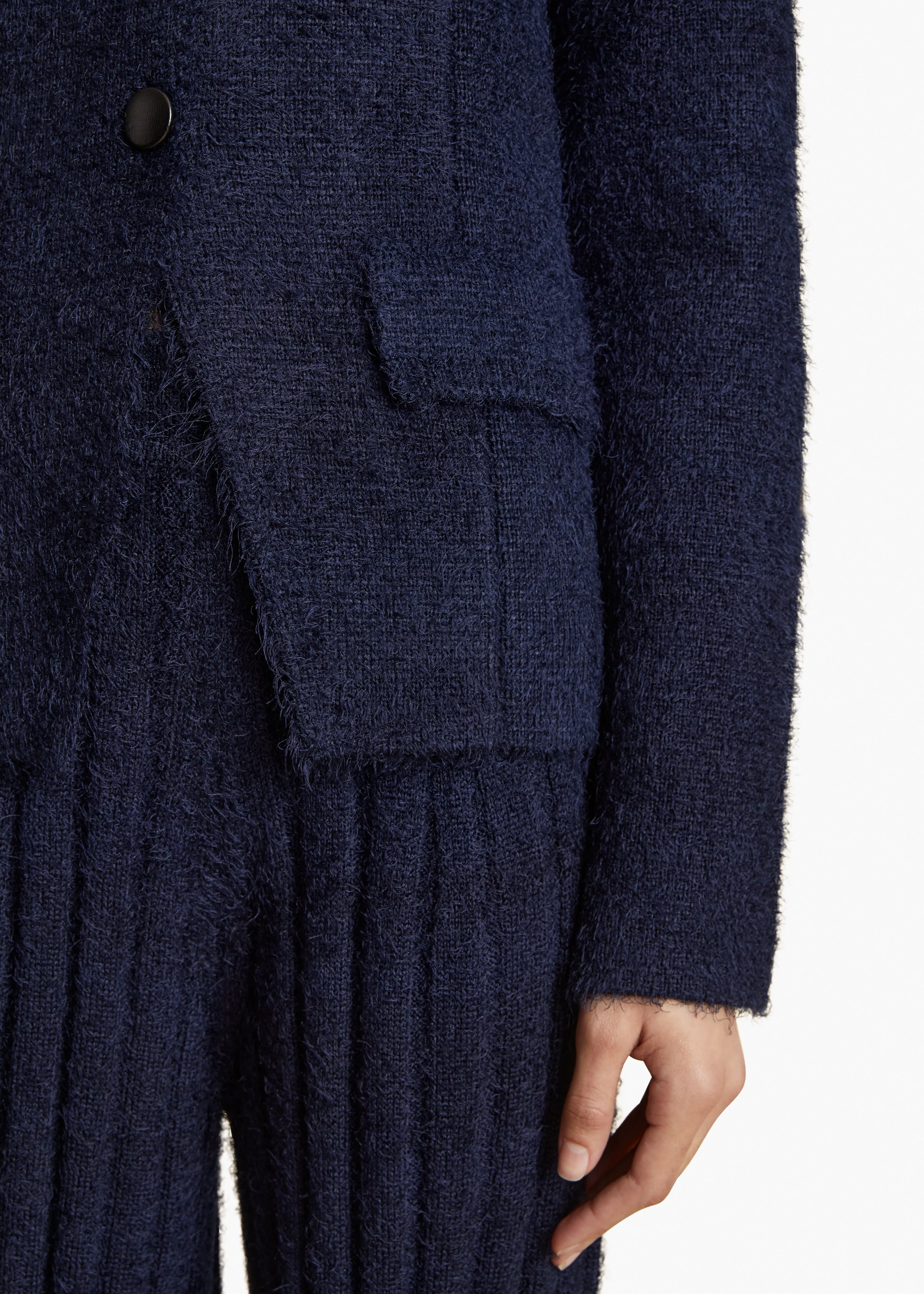 Aeson Jacket in Navy sold by KHAITE product image thumbnail 5