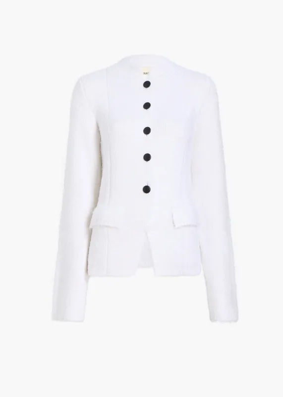 Aeson Jacket in Glaze sold by KHAITE