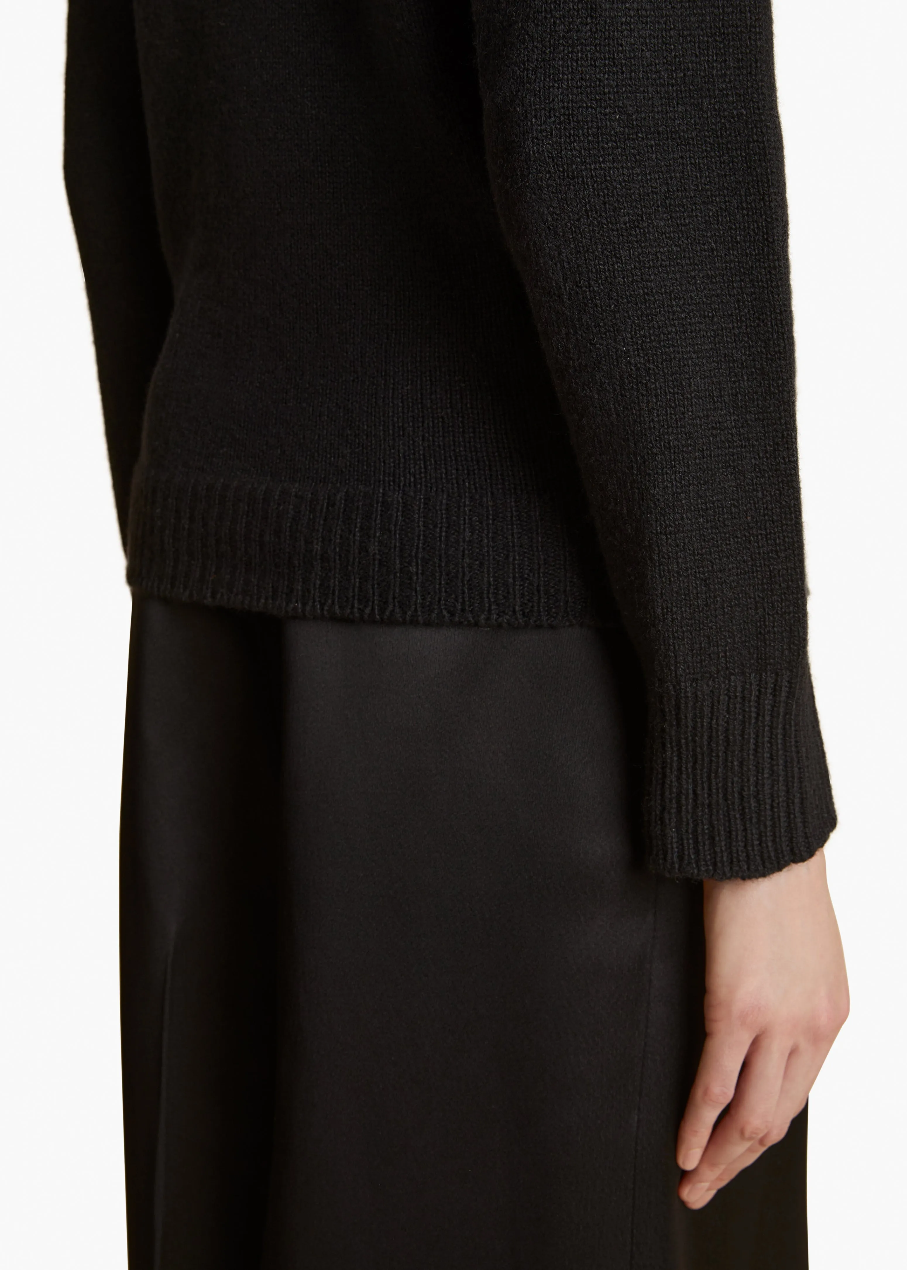 Ambre Cardigan in Black sold by KHAITE product image thumbnail 5