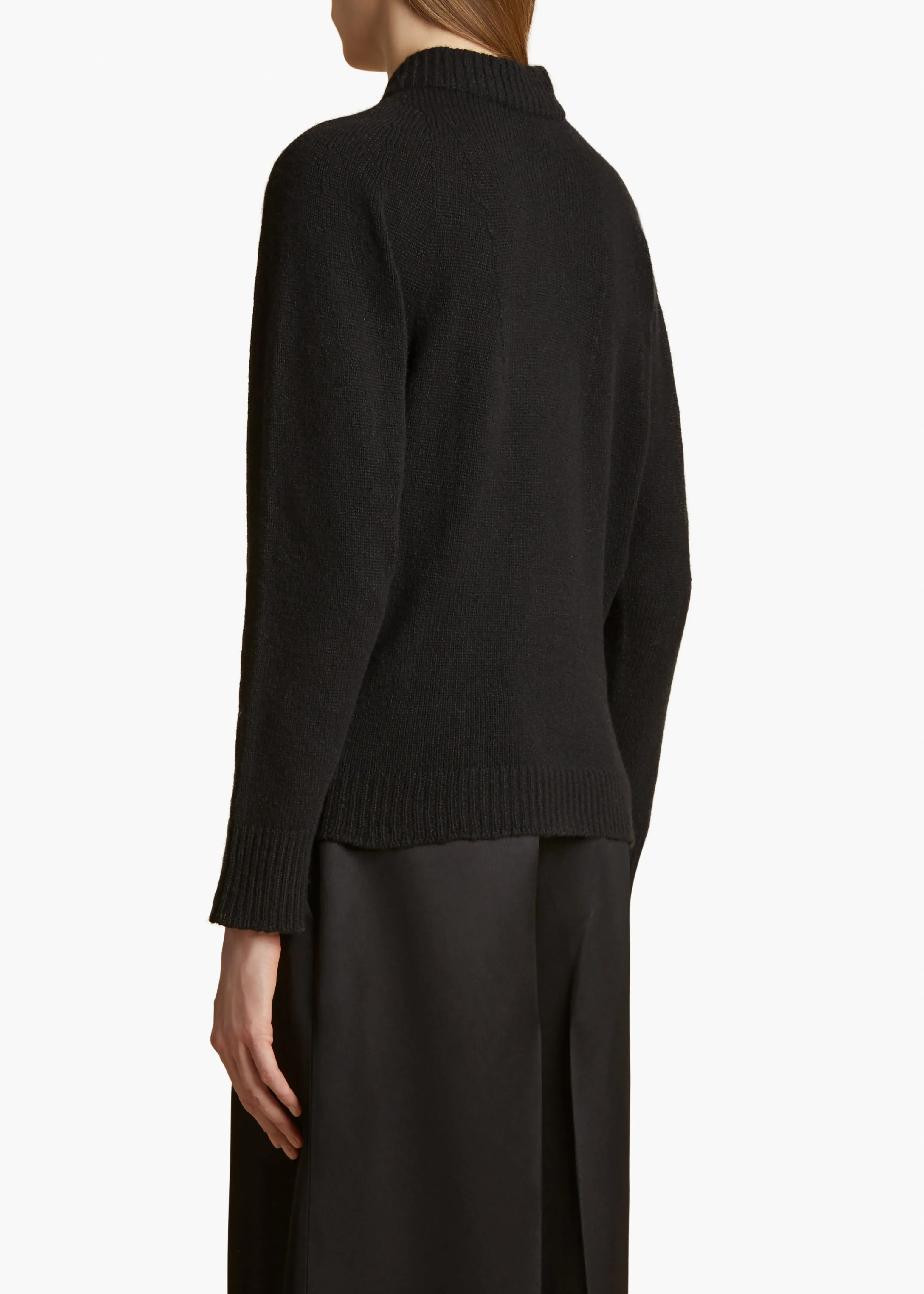Ambre Cardigan in Black sold by KHAITE product image thumbnail 4