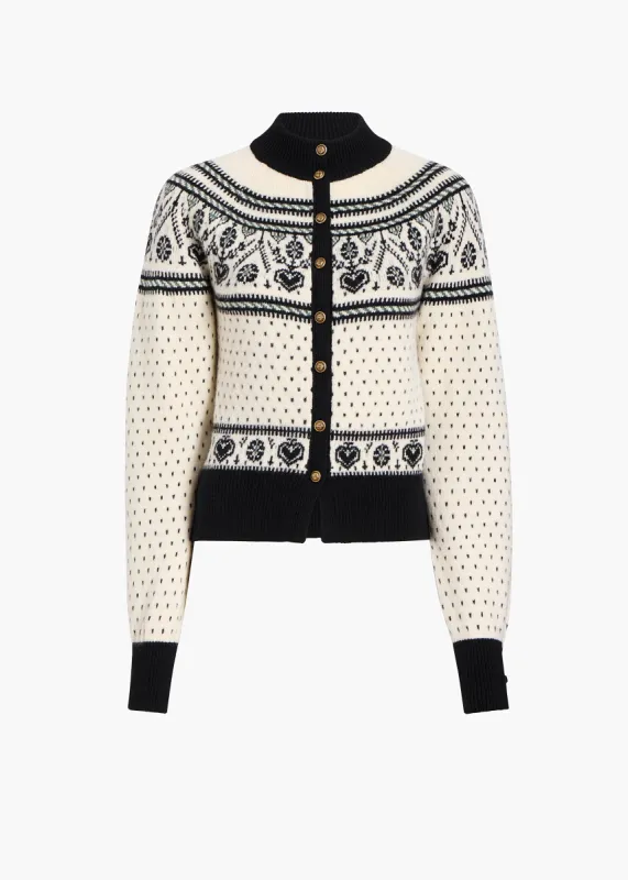 Marc Cardigan in Neutral Multi sold by KHAITE