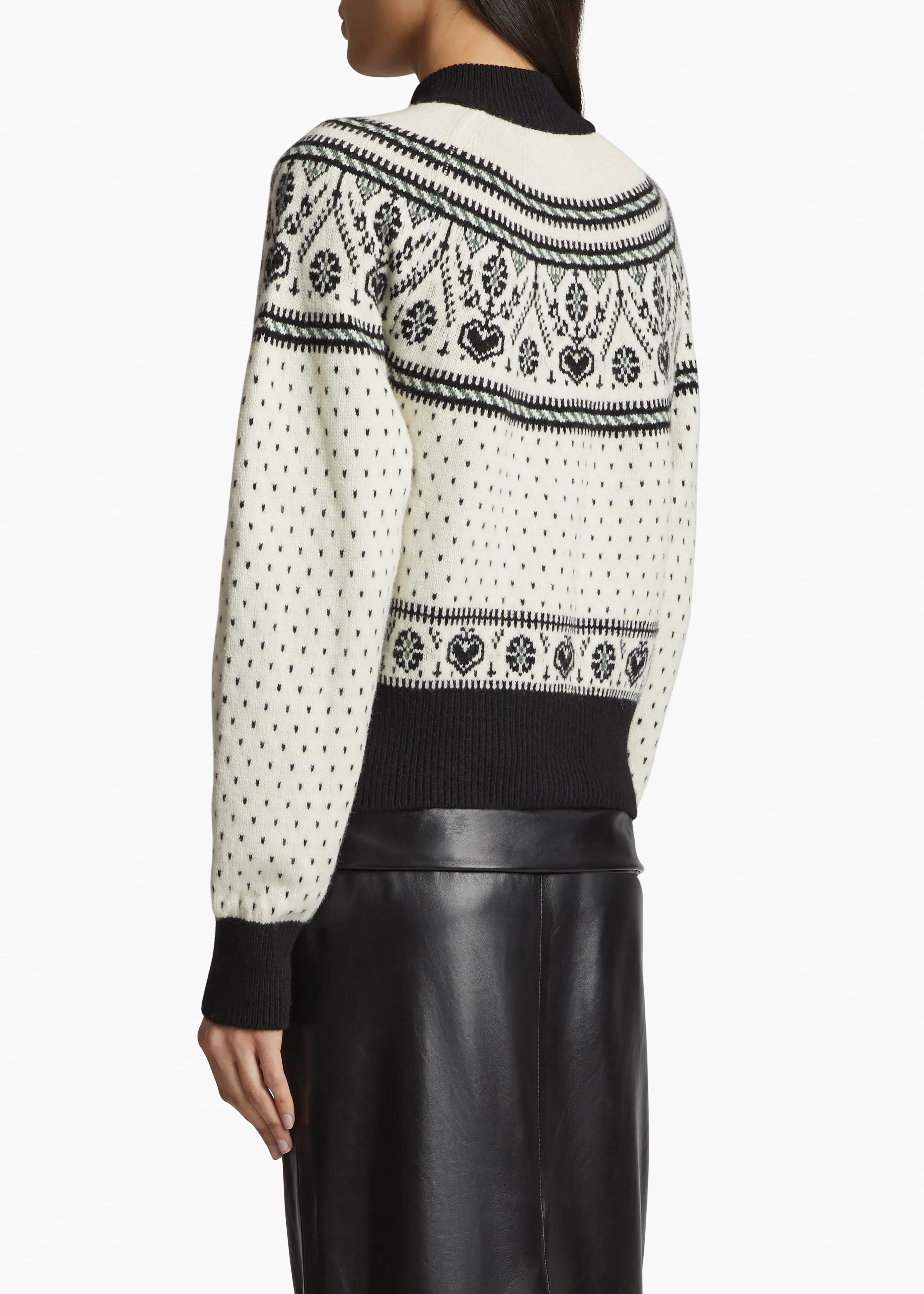 Marc Cardigan in Neutral Multi sold by KHAITE product image thumbnail 4