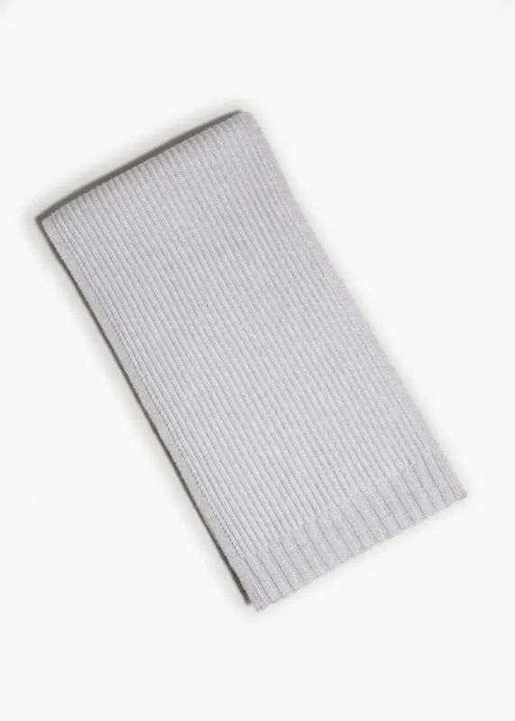 Blanc Scarf in Warm Grey sold by KHAITE