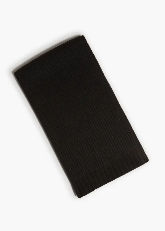 Blanc Scarf in Black sold by KHAITE