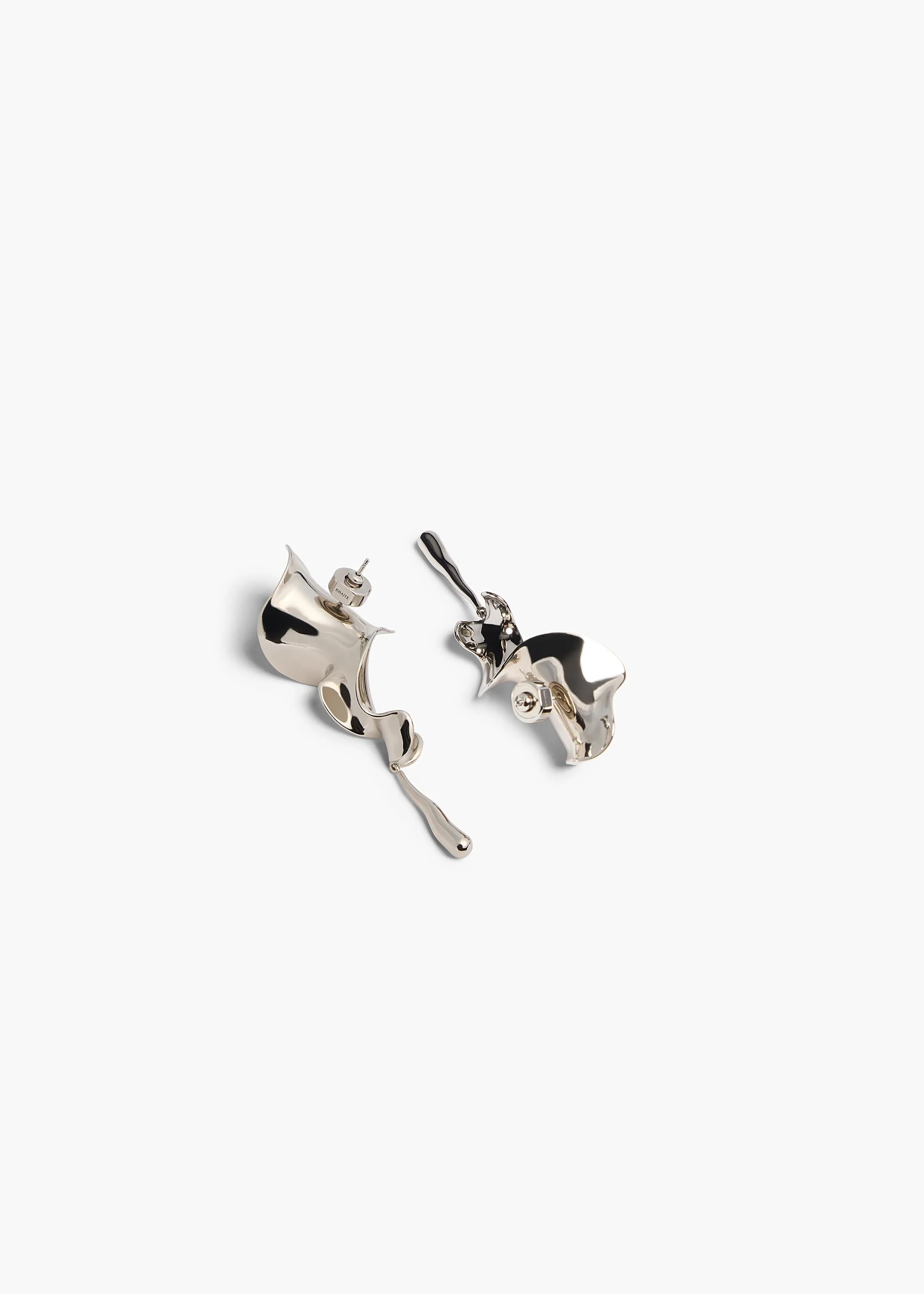 Tidal Earrings in Silver sold by KHAITE product image thumbnail 2
