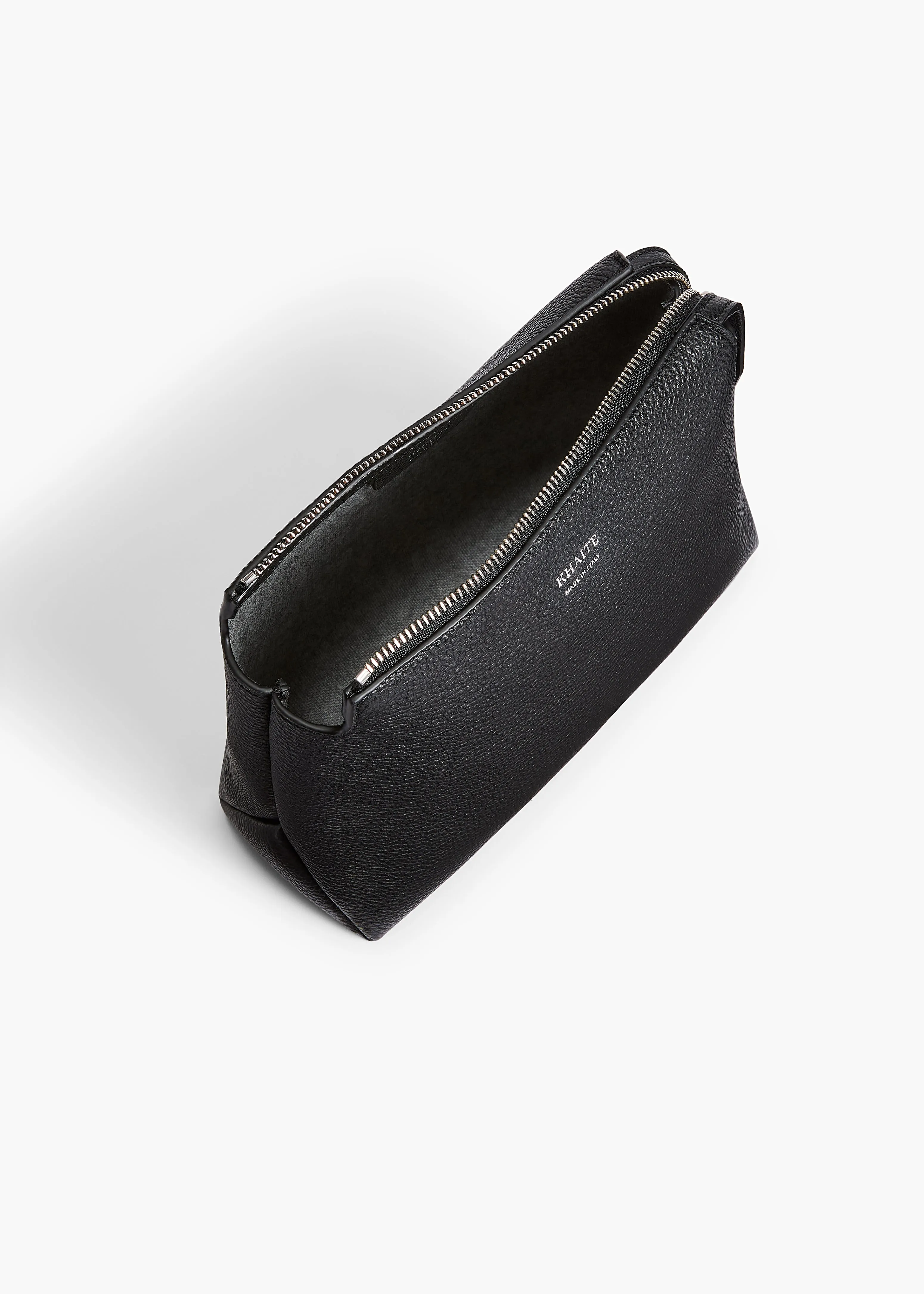 Lina Pochette in Black Pebbled Leather sold by KHAITE product image thumbnail 4
