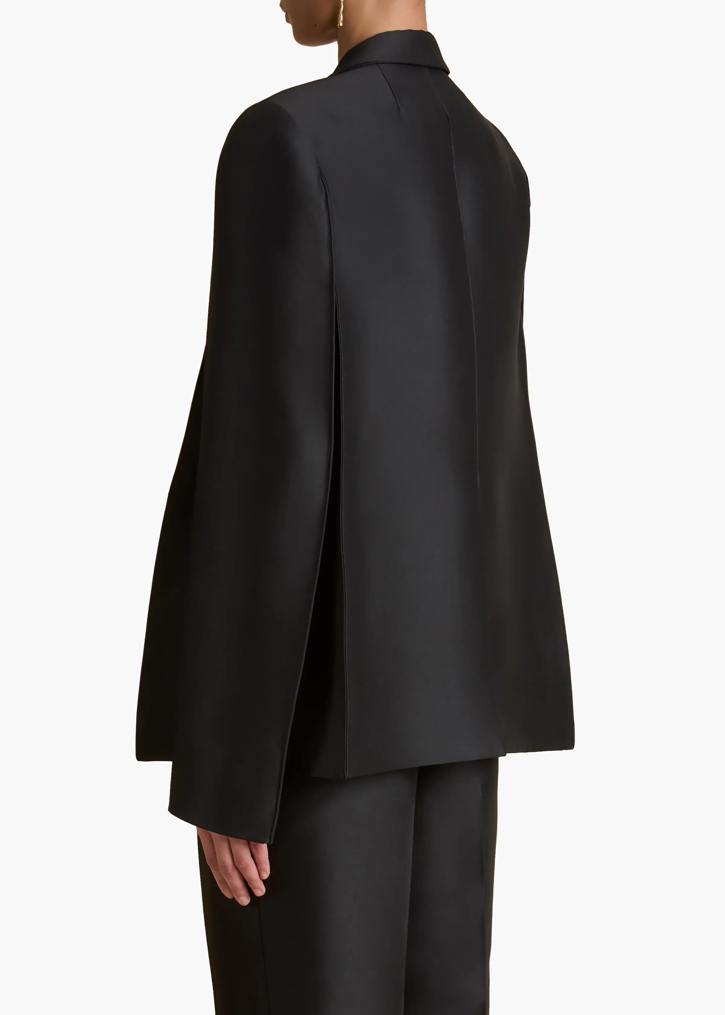 Crittan Jacket in Black sold by KHAITE product image thumbnail 4