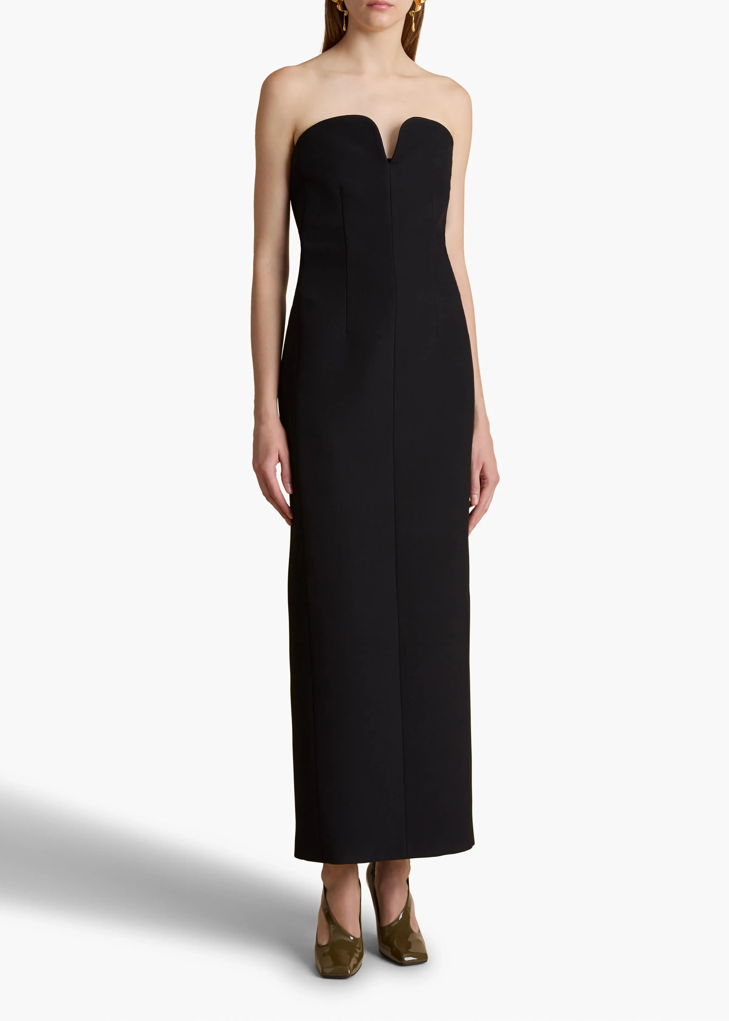 Yao Dress in Black sold by KHAITE product image thumbnail 2