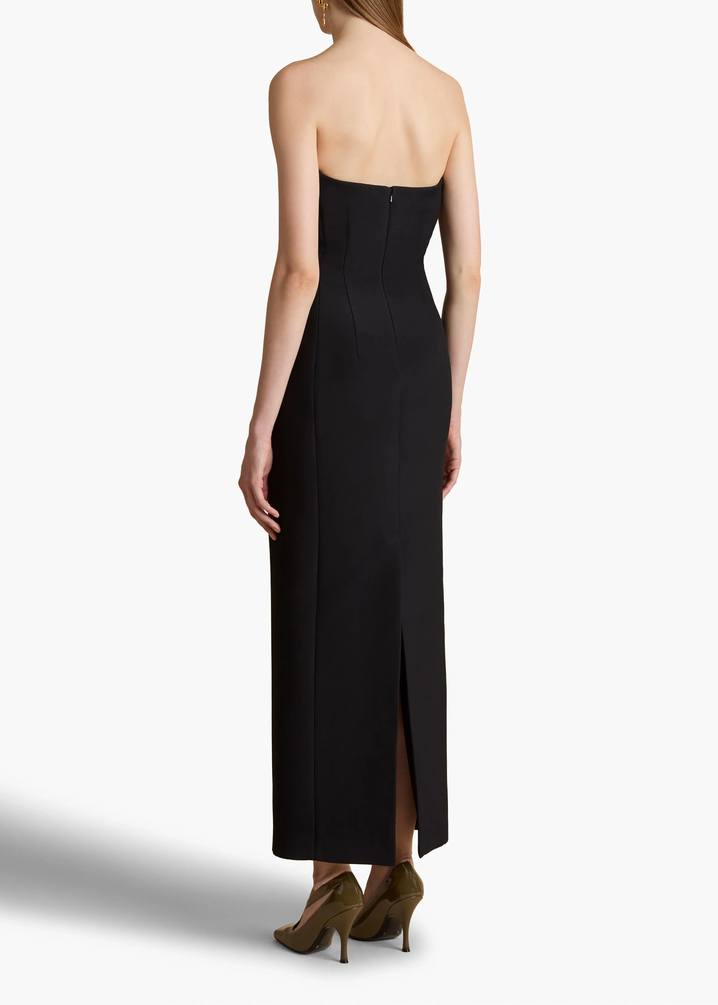 Yao Dress in Black sold by KHAITE product image thumbnail 4