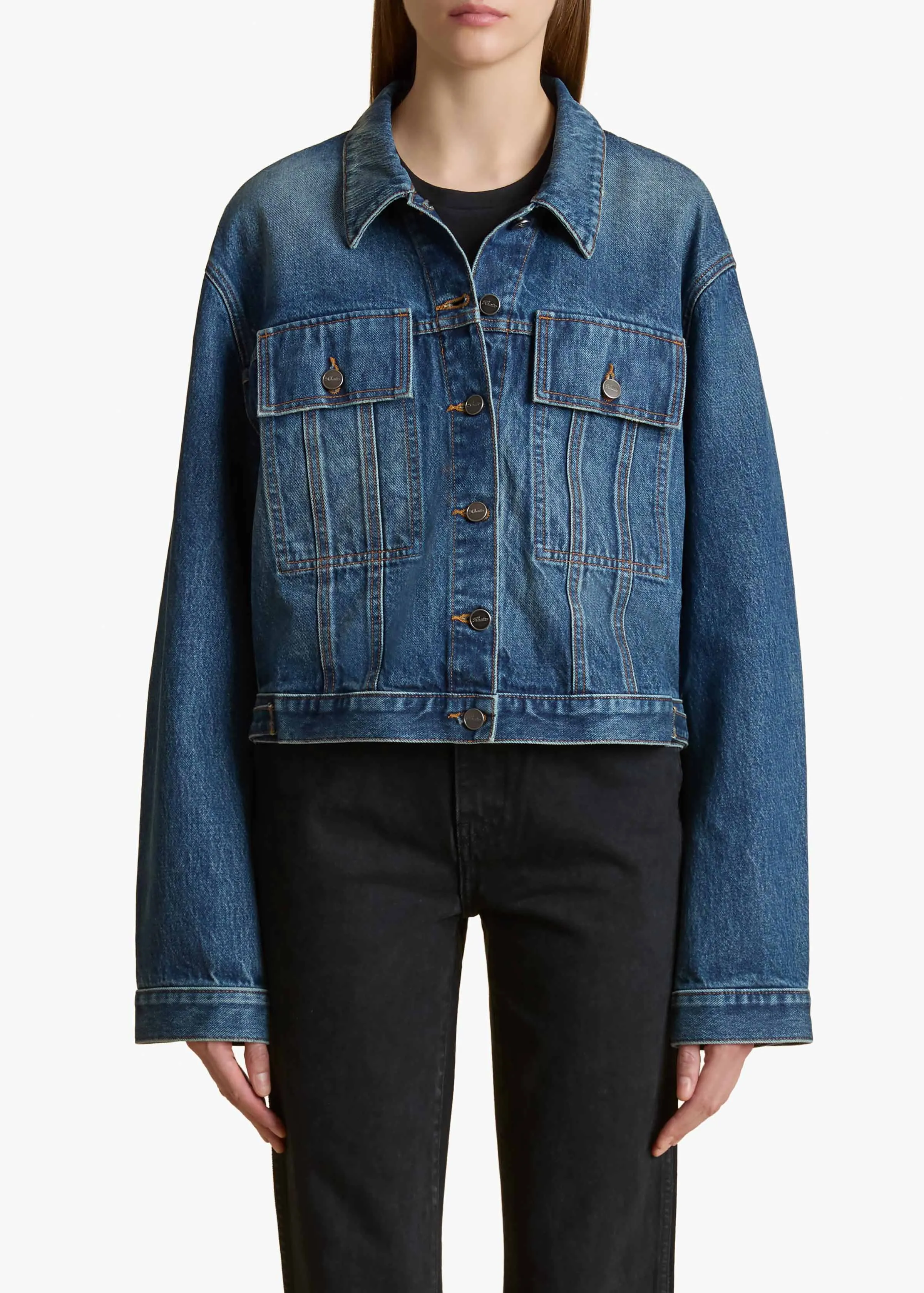 Saunder Jacket in Boone sold by KHAITE product image thumbnail 3