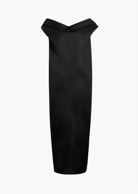 Selwyn Dress in Black sold by KHAITE