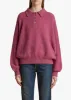 Rene Sweater in Amaranth sold by KHAITE