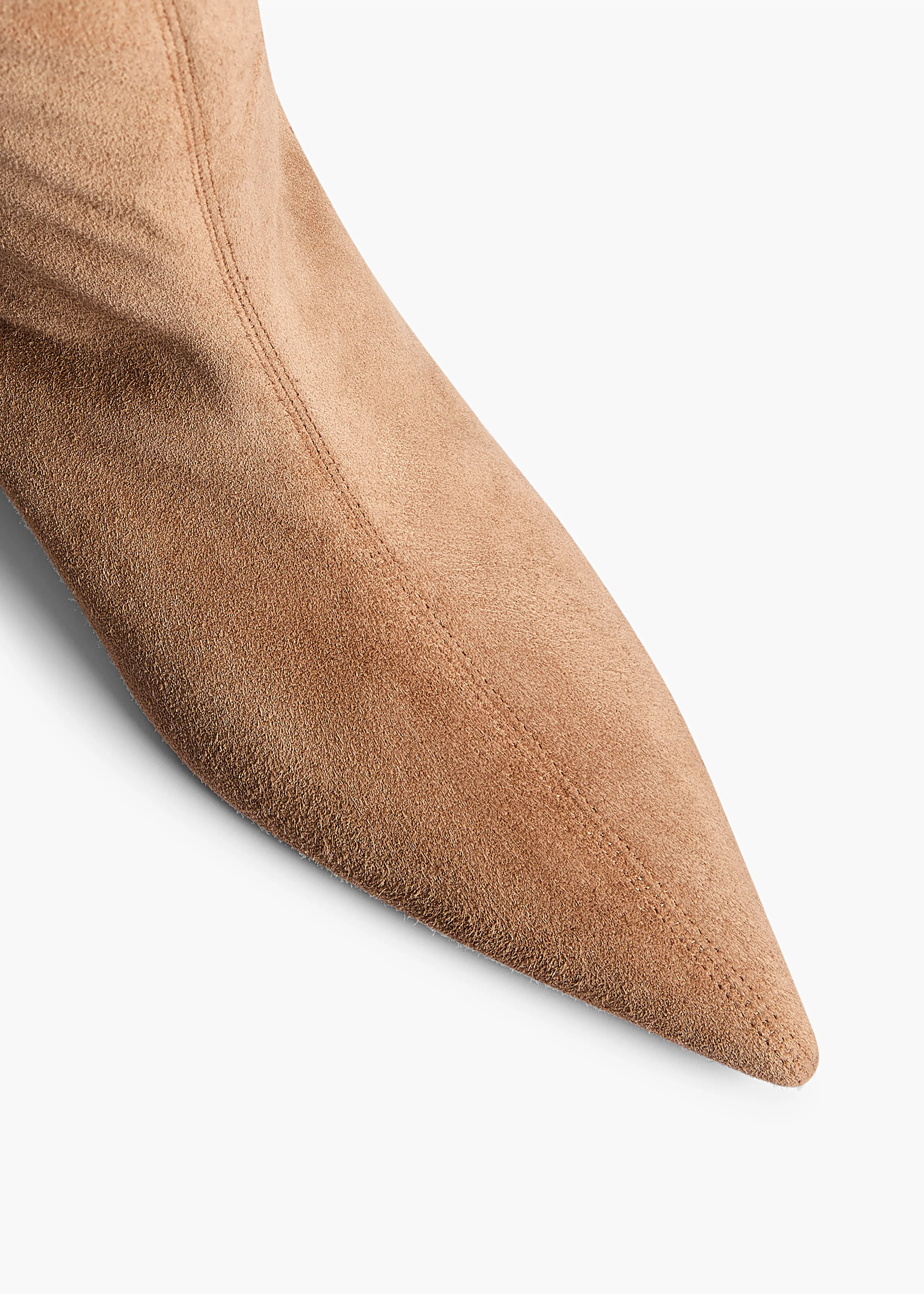 Andee Knee-High Boot in Taupe Suede sold by KHAITE product image thumbnail 4