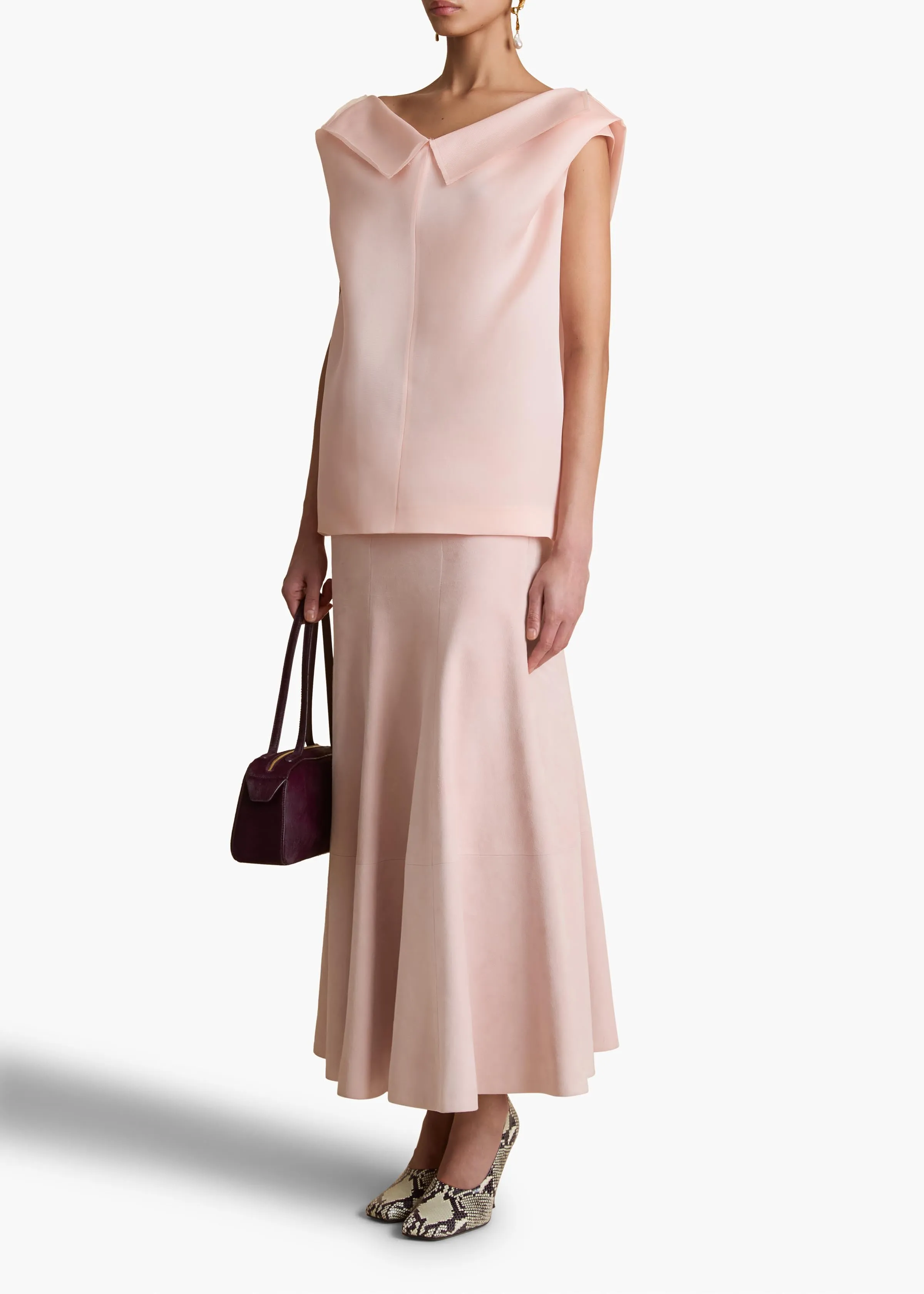 Selly Top in Soft Pink sold by KHAITE product image thumbnail 2