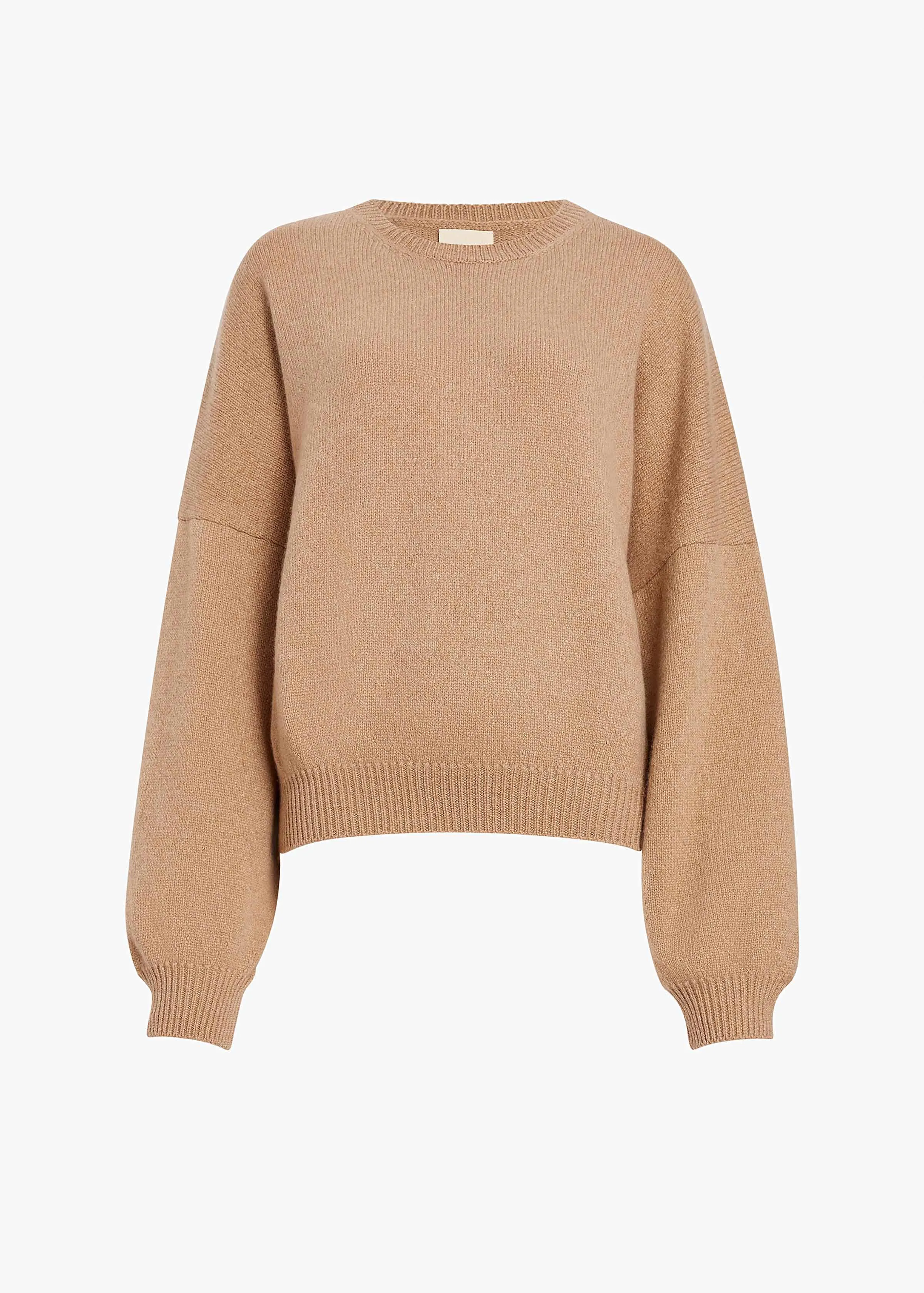 Margaux Sweater in Biscotti sold by KHAITE