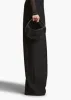 Small Olivia Hobo with Hardware in Black Crackle Patent Leather sold by KHAITE