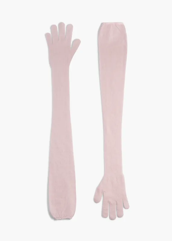 Dijon Glove in Blush sold by KHAITE