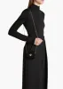 Nano Bobbi Crossbody Bag in Black Suede sold by KHAITE
