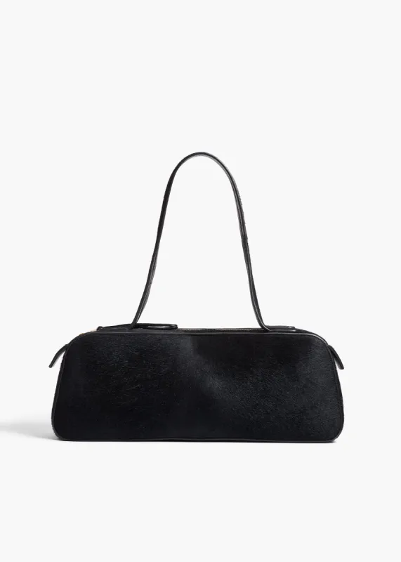 Simona Shoulder Bag in Black Haircalf sold by KHAITE