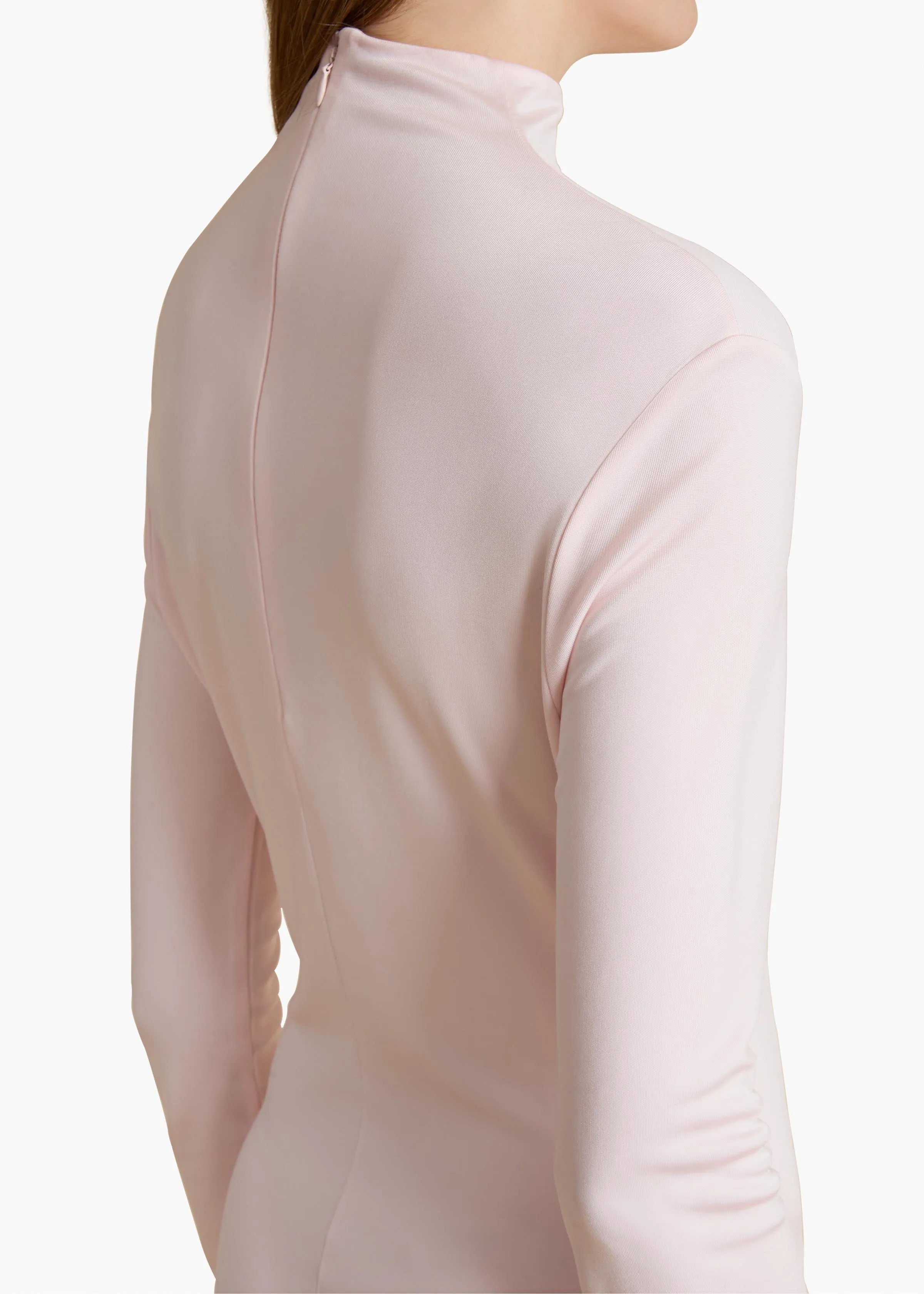 Norla Dress in Soft Pink sold by KHAITE product image thumbnail 5