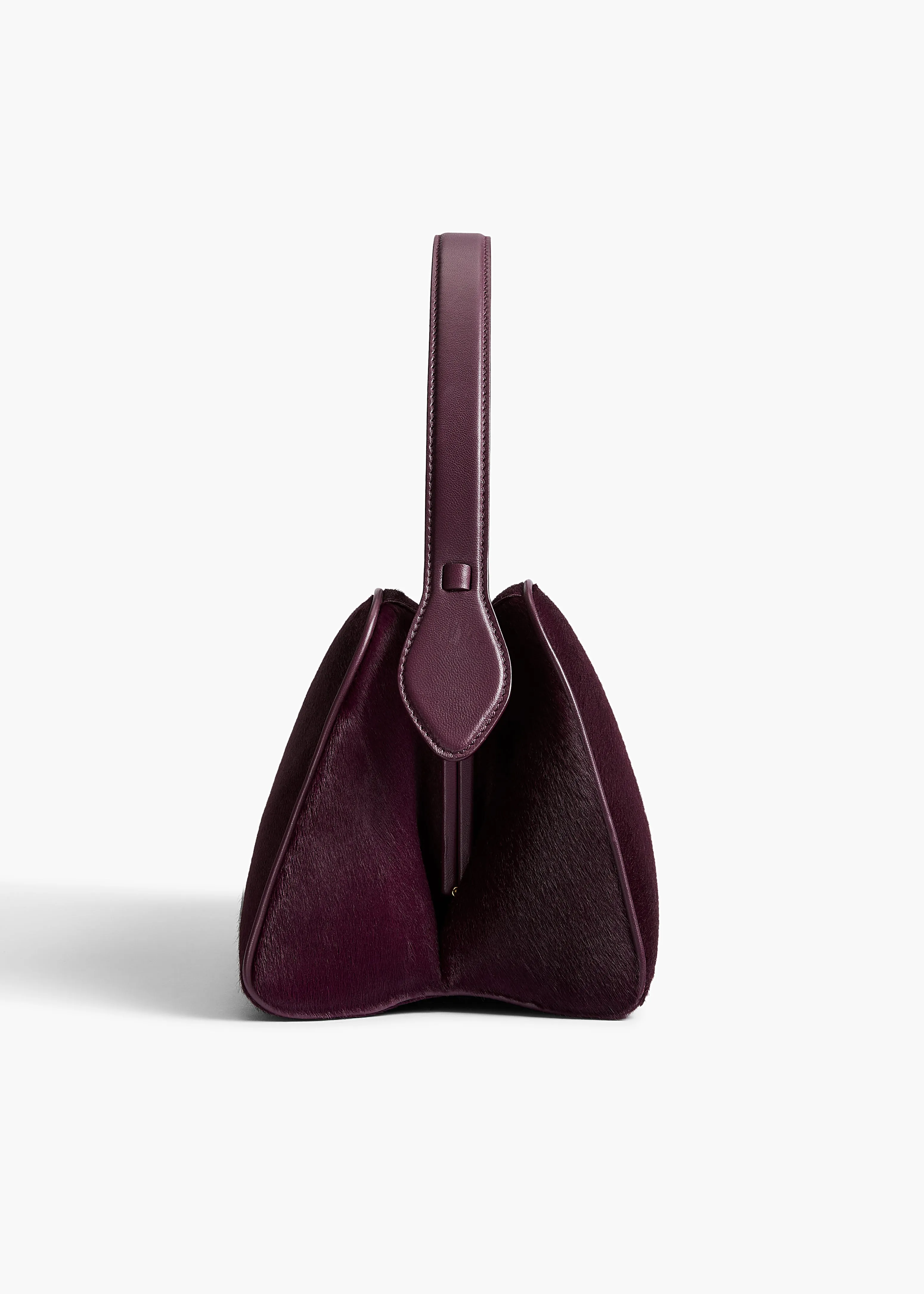 Cate Bag in Eggplant Haircalf sold by KHAITE product image thumbnail 3