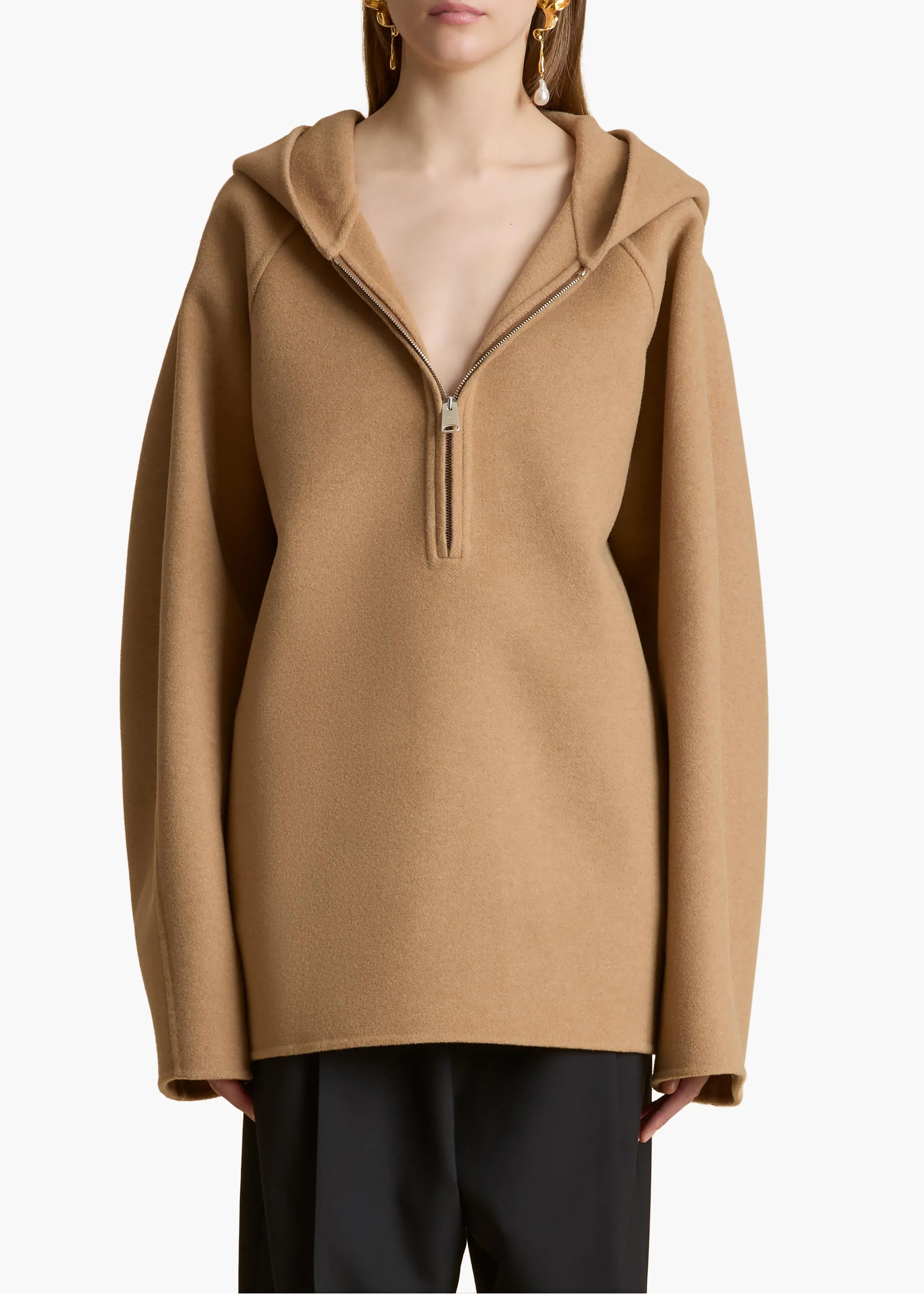 Hess Jacket in Camel sold by KHAITE product image thumbnail 3